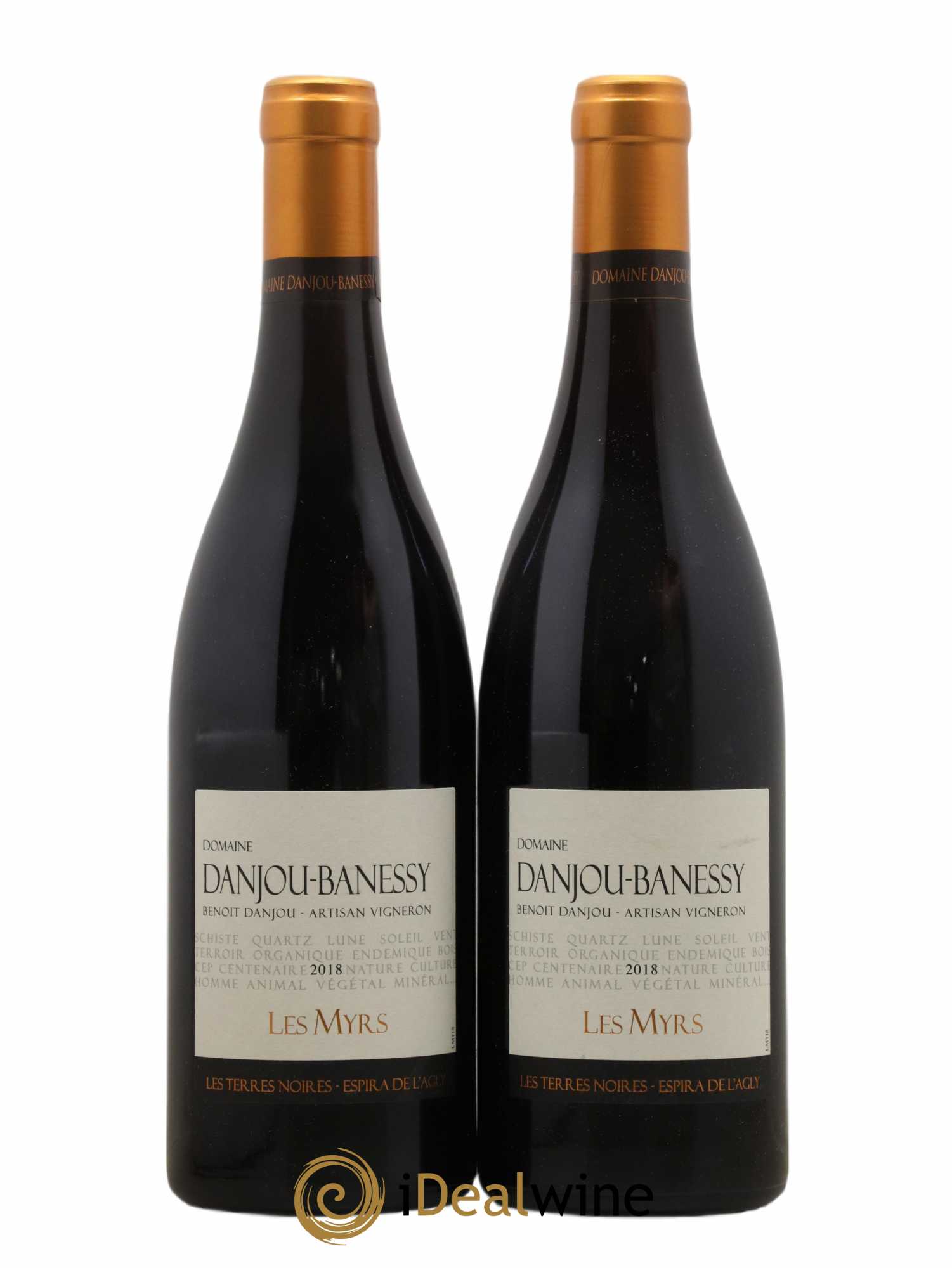 Côtes Catalanes (VDP des Côtes Catalanes) Les Myrs Danjou Banessy 2018 - Lot de 2 bouteilles - 0