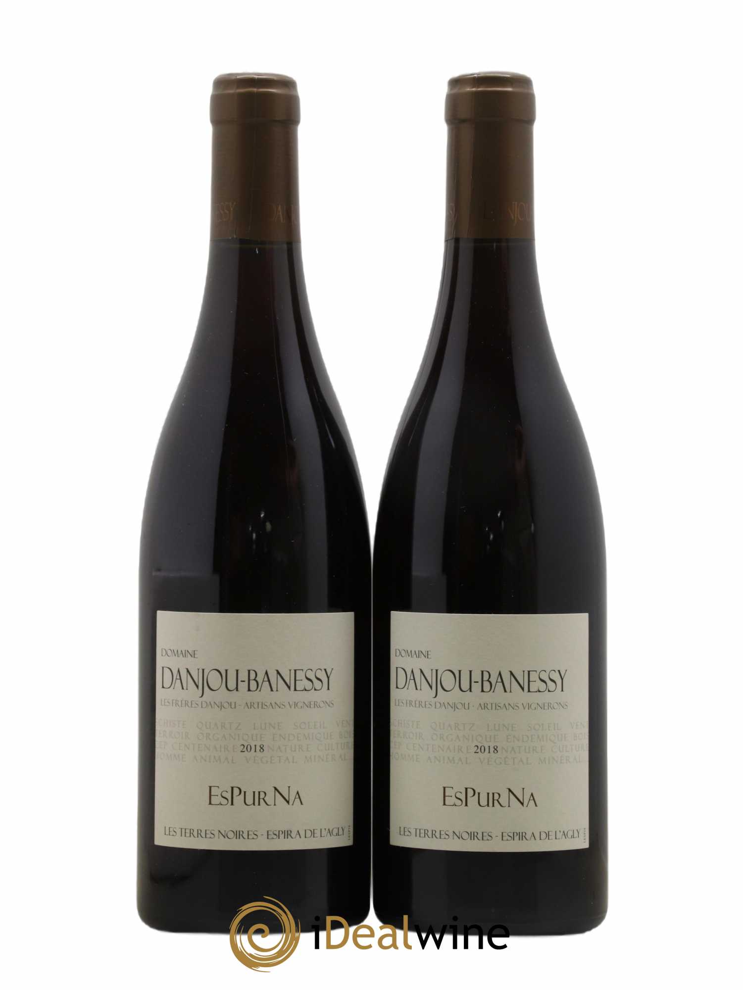 Côtes Catalanes (VDP des Côtes Catalanes) Espurna Danjou Banessy 2018 - Lot de 2 bouteilles - 0