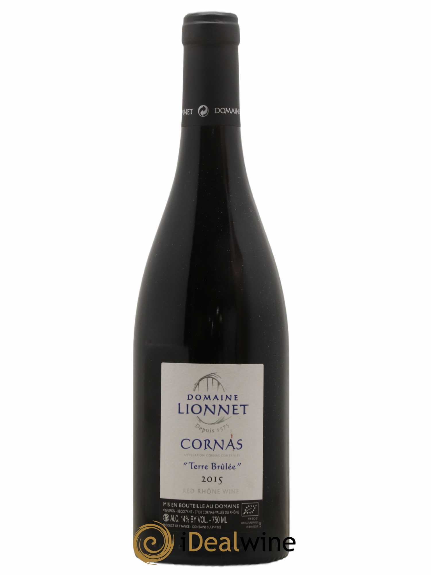 Cornas Terre Brulée Pierre Lionnet 2015 - Lot de 1 bouteille - 0
