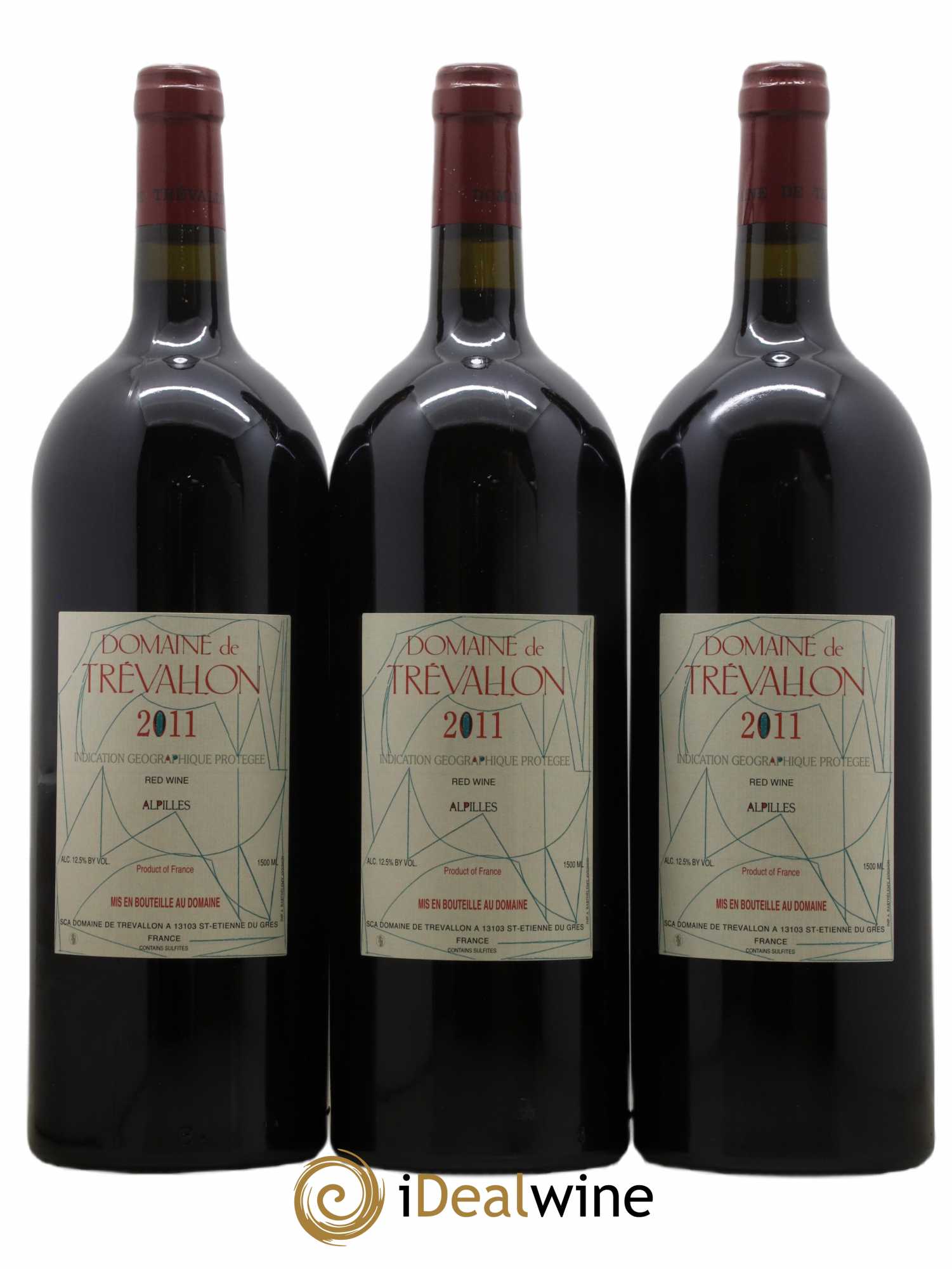 Alpilles Trévallon (Domaine de) Eloi Dürrbach 2011 - Posten von 3 Magnum - 0