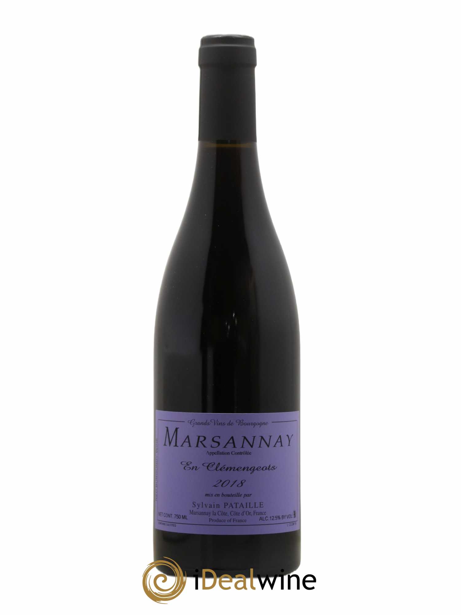 Marsannay En Clémengeots Sylvain Pataille (Domaine) 2018 - Lot de 1 bouteille - 0