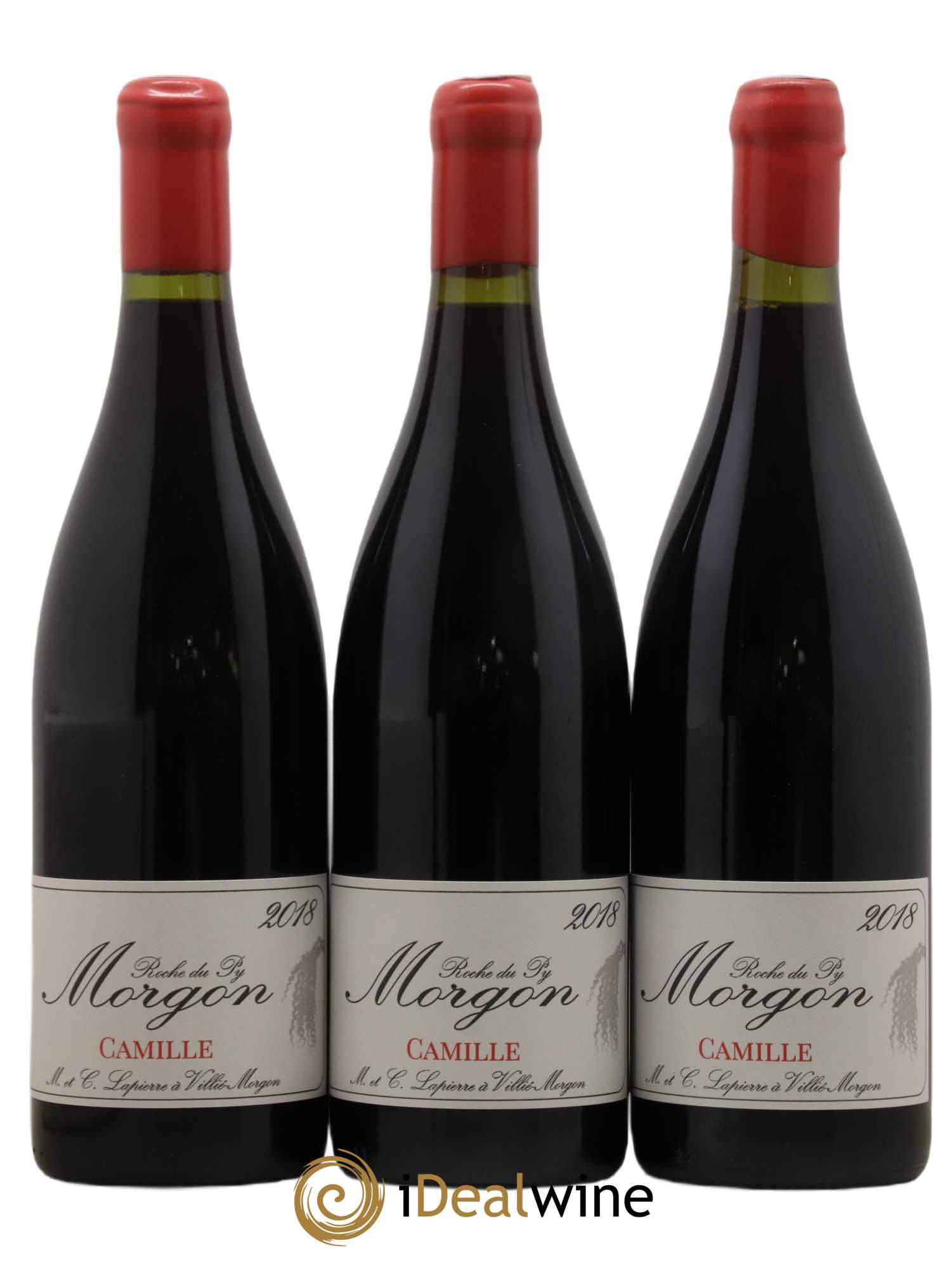 Morgon Roche du Py Camille Marcel Lapierre (Domaine) 2018 - Lot de 3 bouteilles - 0