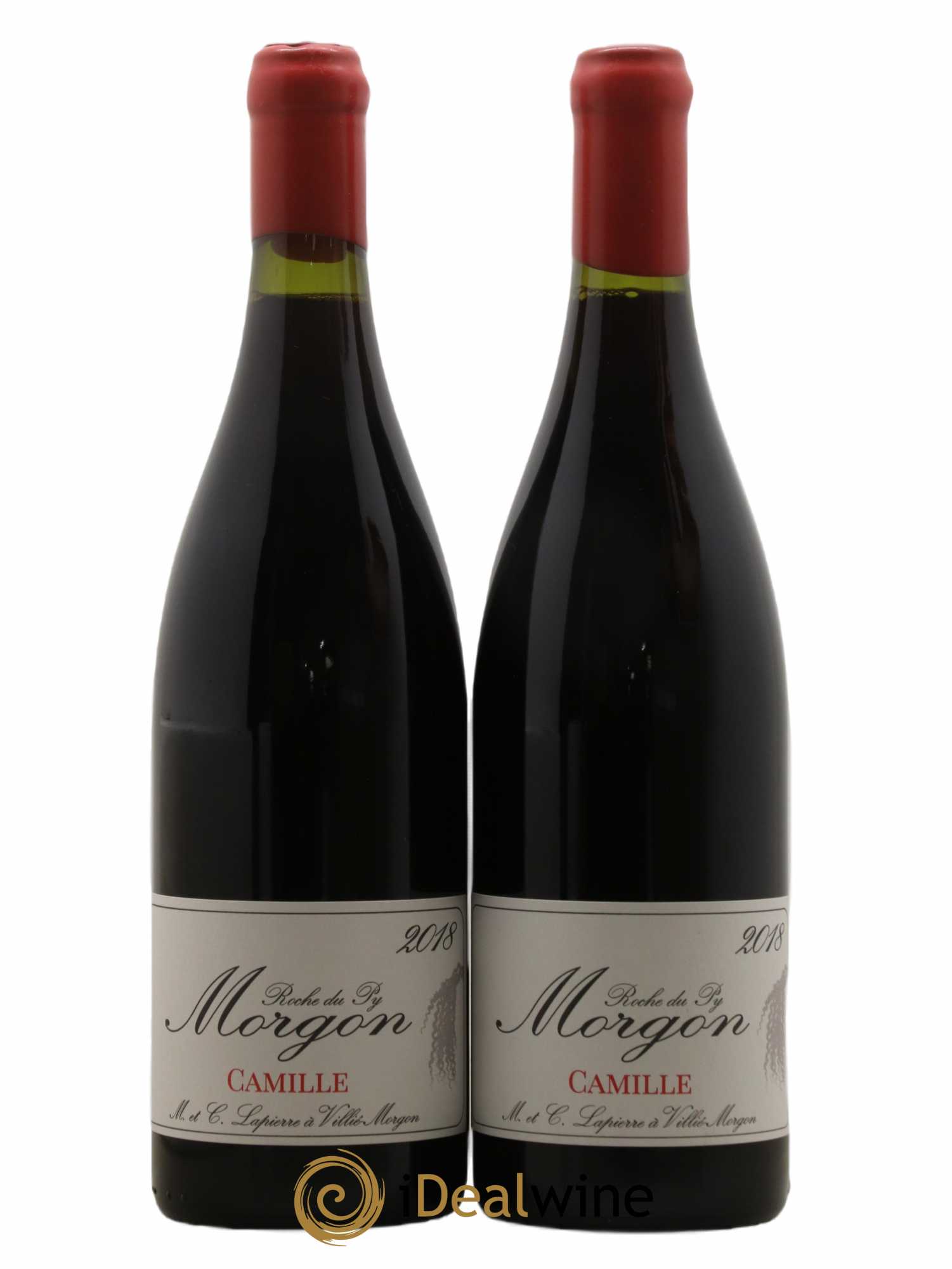 Morgon Roche du Py Camille Marcel Lapierre (Domaine) 2018 - Lot de 2 bouteilles - 0