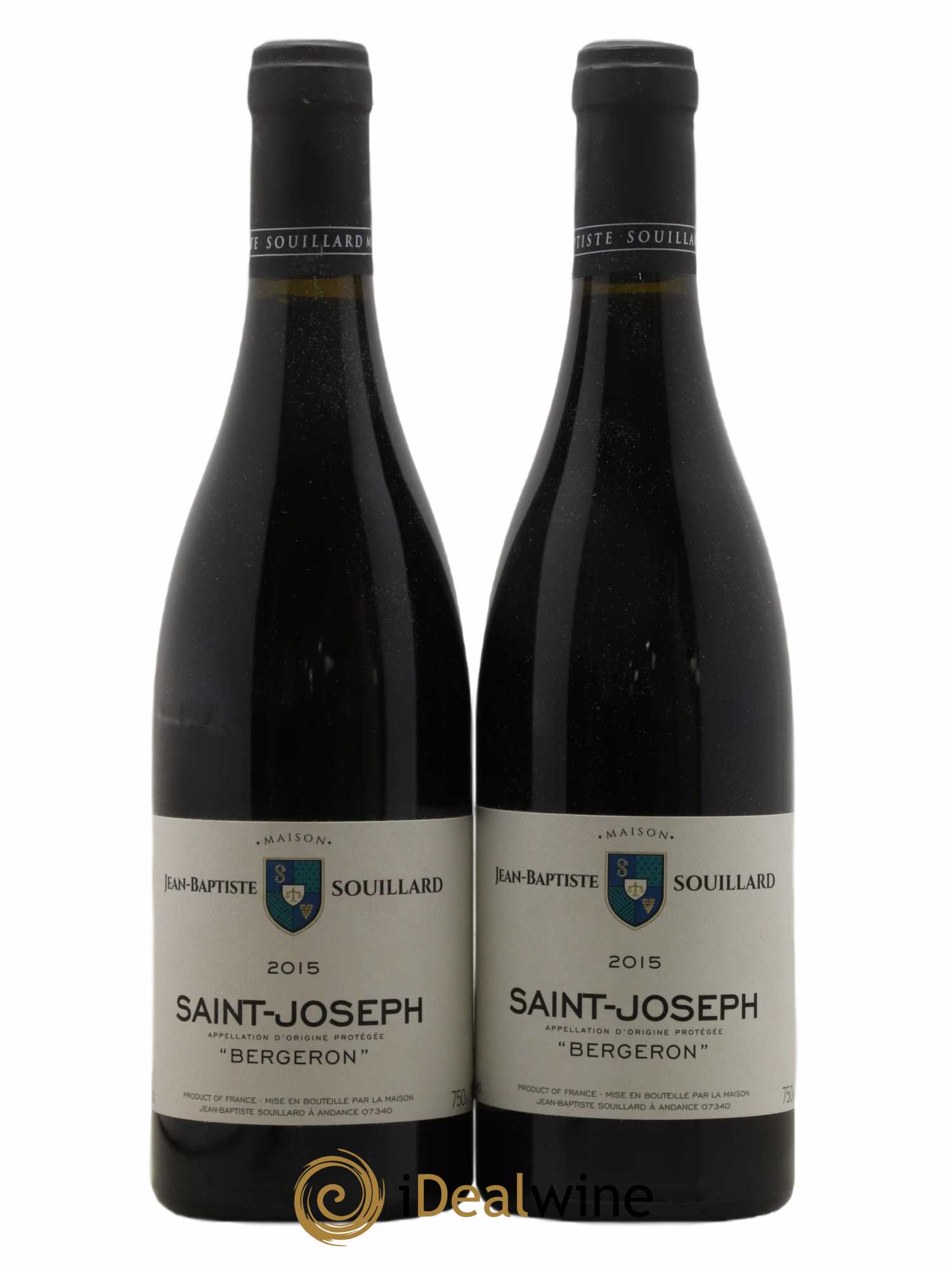 Saint-Joseph Bergeron Souillard 2015 - Lot de 2 bouteilles - 0
