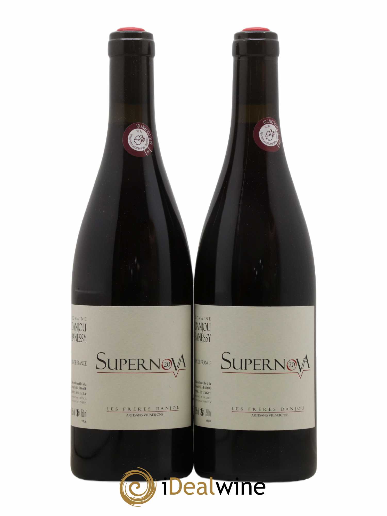 Vin de France Supernova Danjou Banessy 2020 - Lot de 2 bouteilles - 0