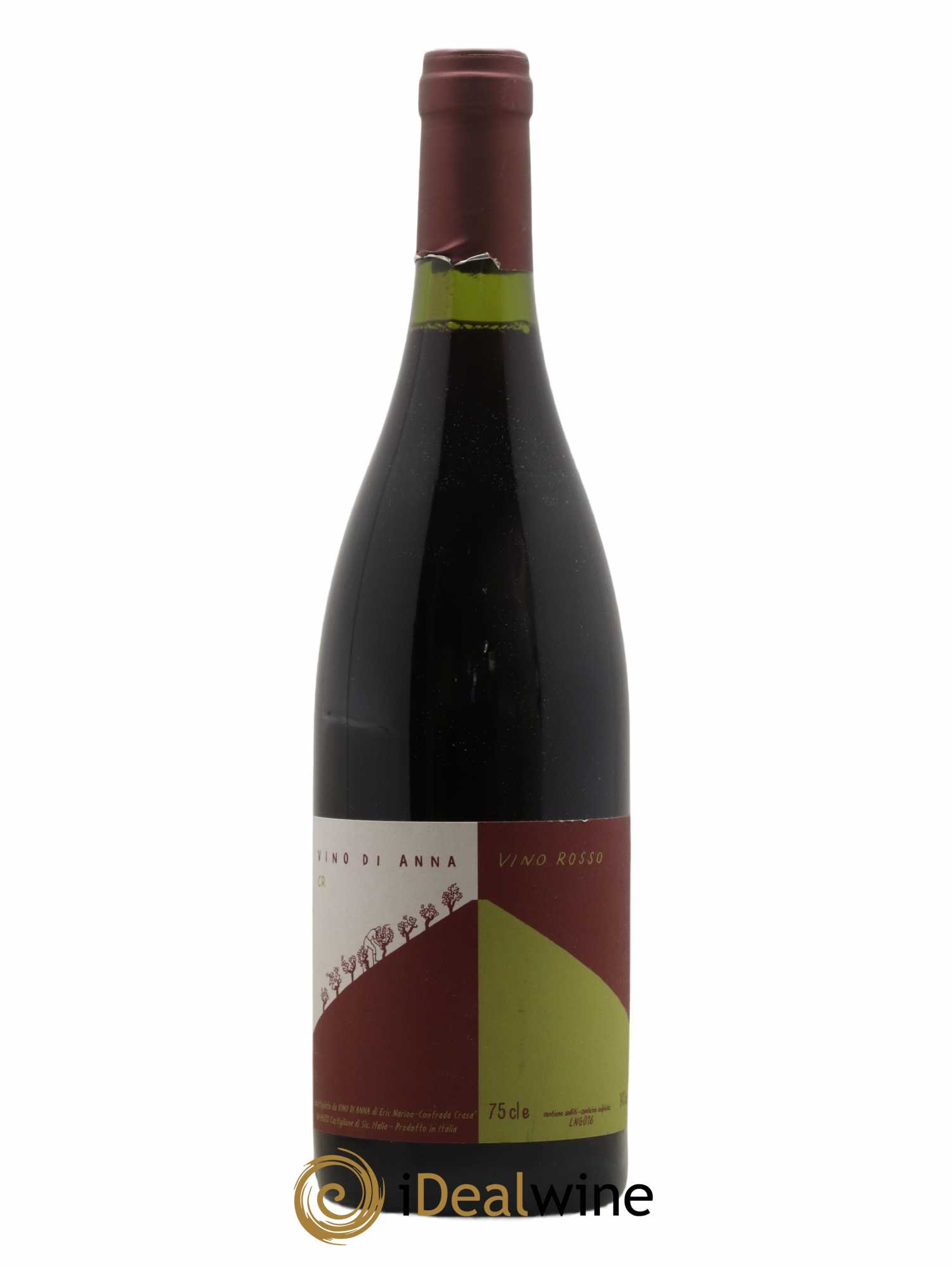 Italie Vino Rosso CR Vino di Anna 2016 - Lot de 1 bouteille - 0