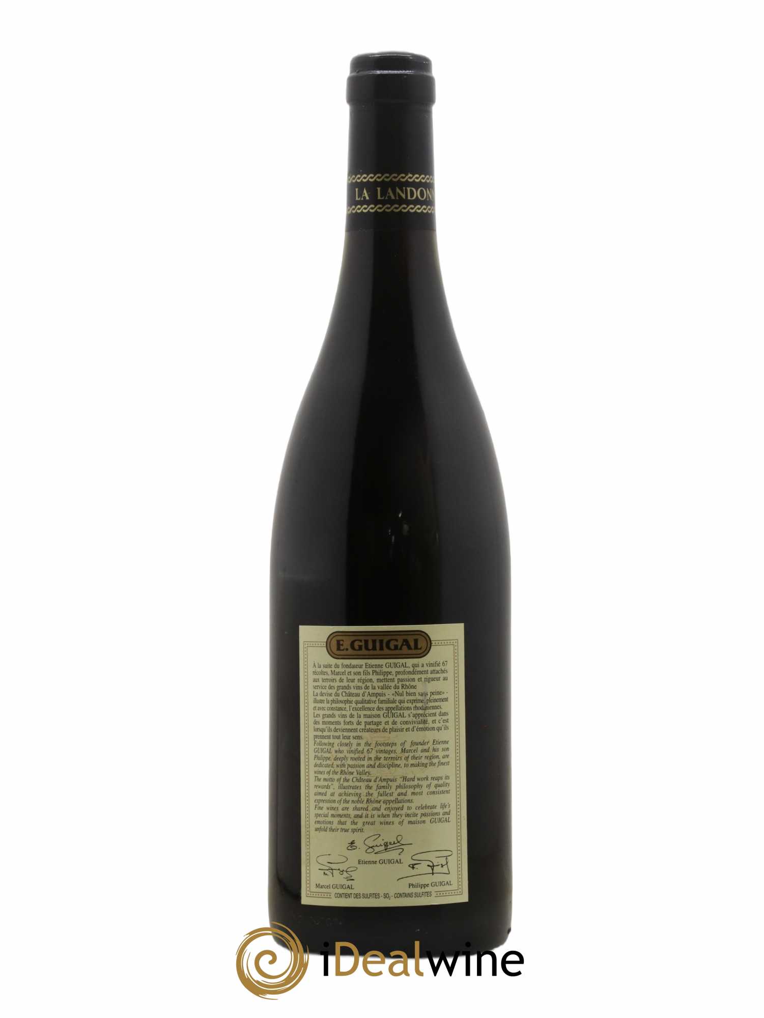 Côte-Rôtie La Landonne Guigal 2003 - Lot de 1 bouteille - 1