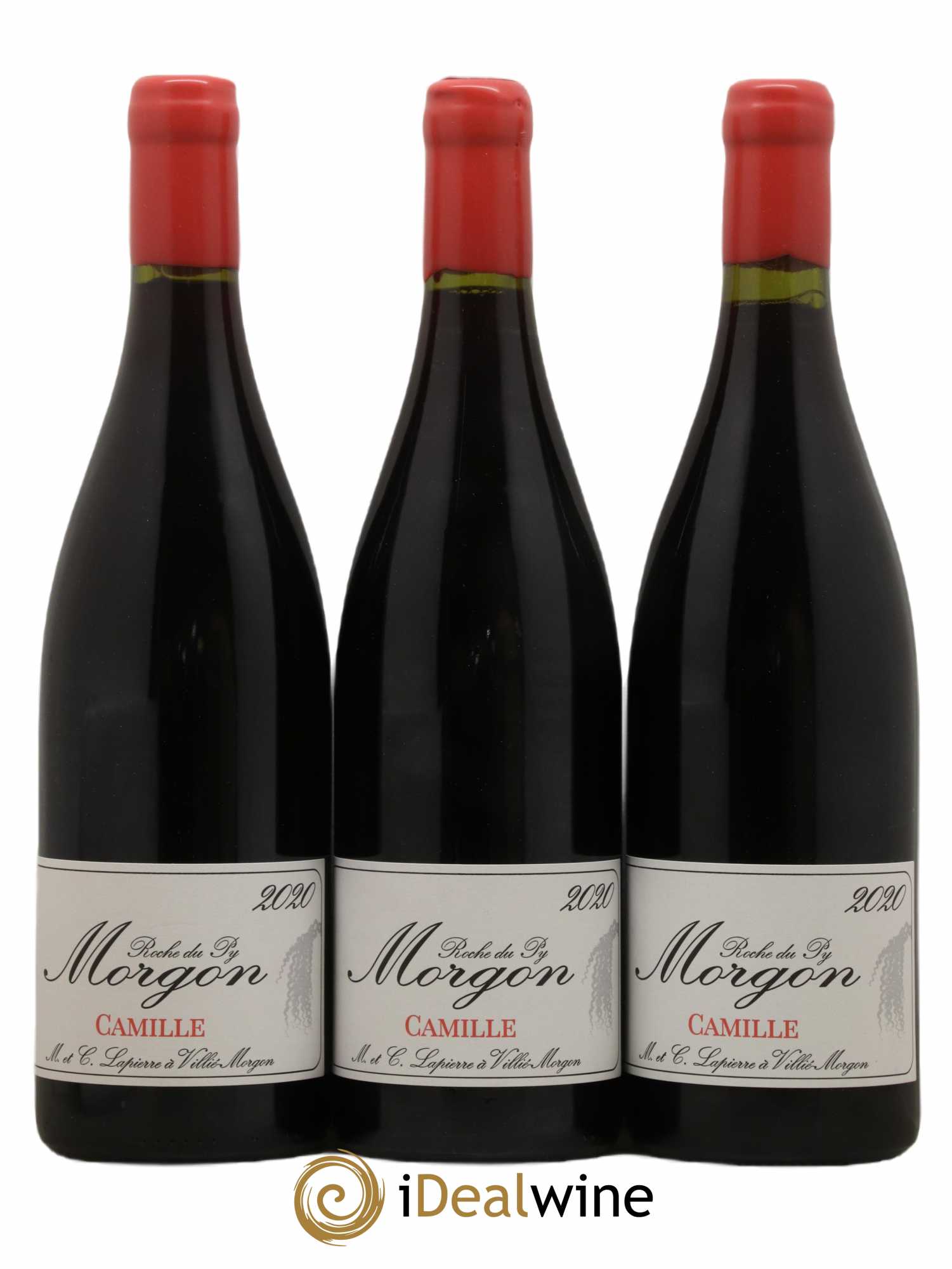 Morgon Roche du Py Camille Marcel Lapierre (Domaine) 2020 - Lot de 3 bouteilles - 0