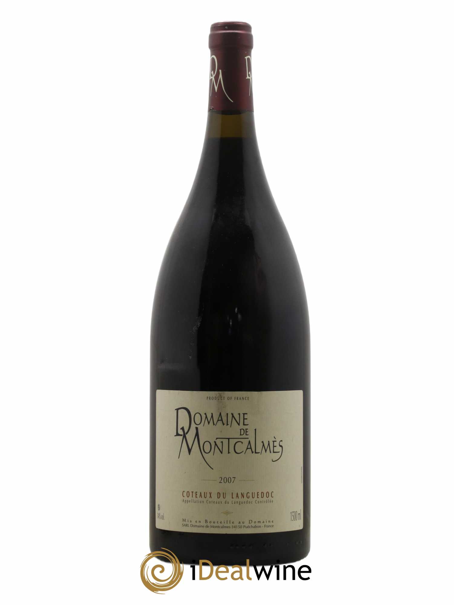 Terrasses du Larzac Domaine de Montcalmès Frédéric Pourtalié 2007 - Lot de 1 magnum - 0