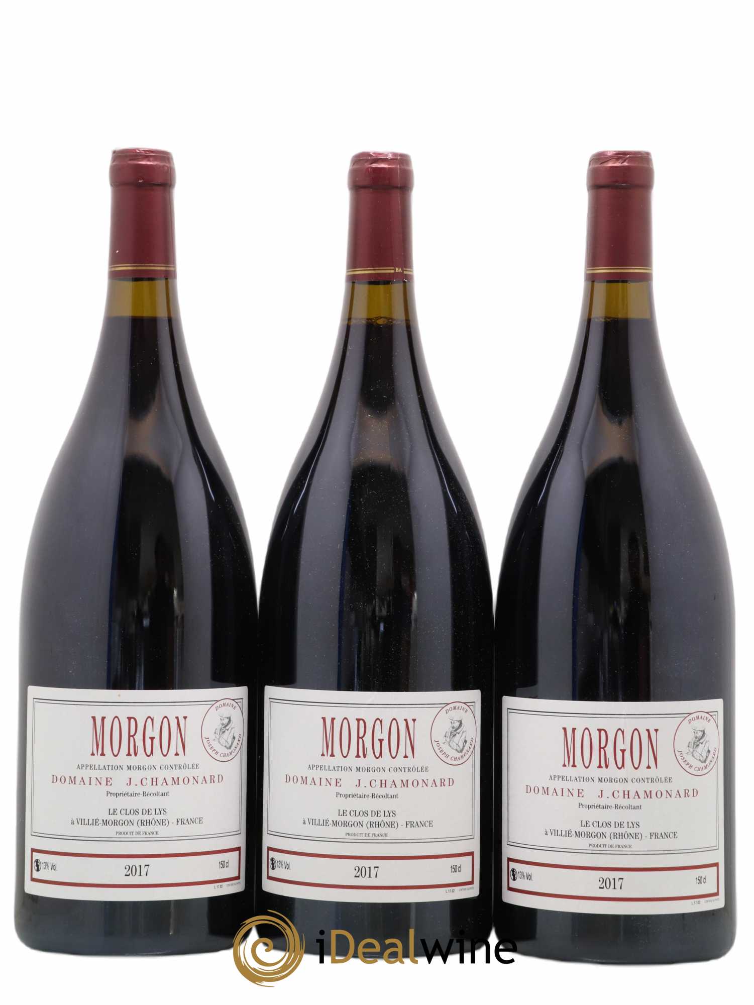 Morgon Joseph Chamonard (Domaine) 2017 - Posten von 3 Magnum - 0