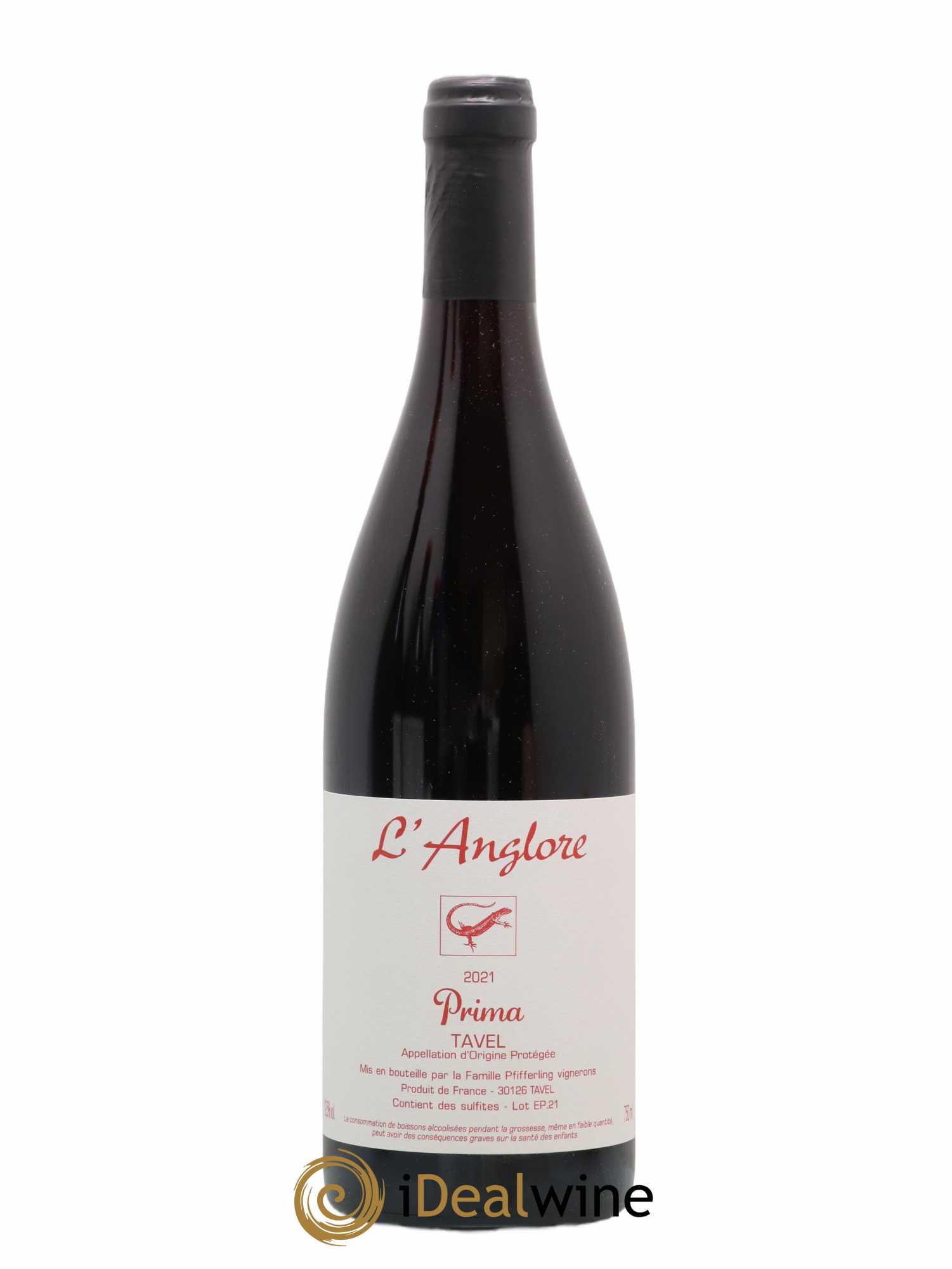 Tavel Prima L'Anglore 2021 - Lot de 1 bouteille - 0