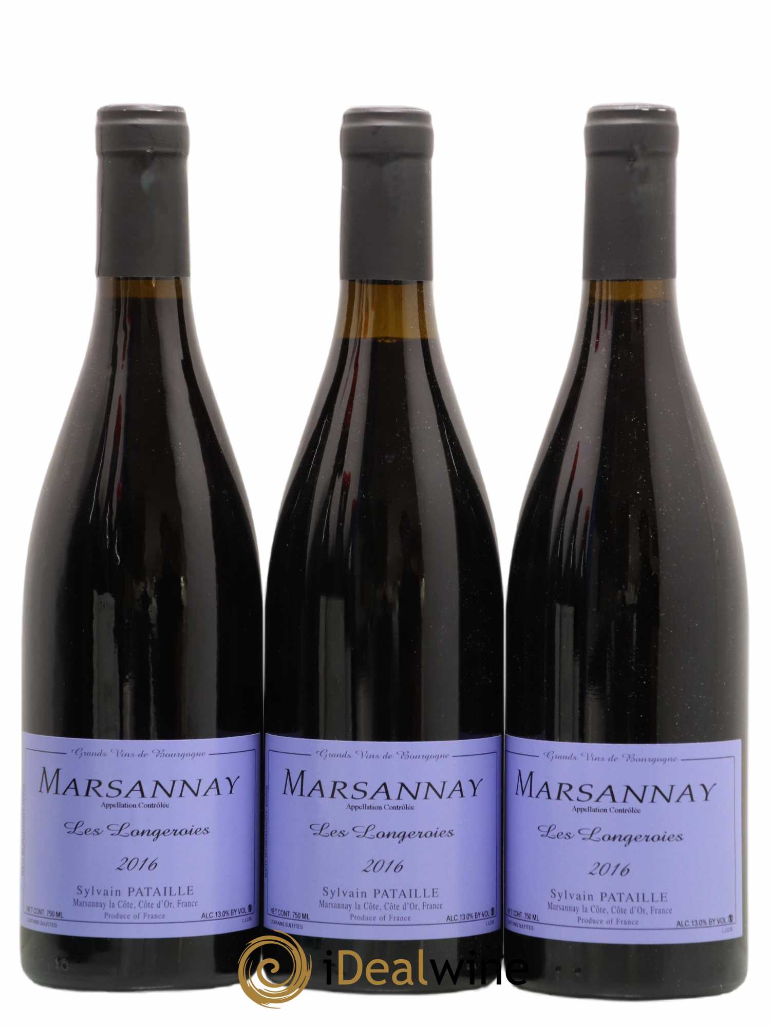 Marsannay Les Longeroies Sylvain Pataille (Domaine) 2016 - Lot de 3 bouteilles - 0