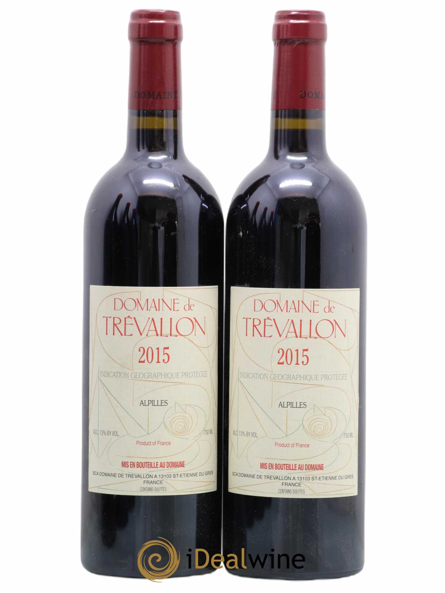 Alpilles Trévallon (Domaine de) Eloi Dürrbach 2015 - Lot de 2 bouteilles - 0