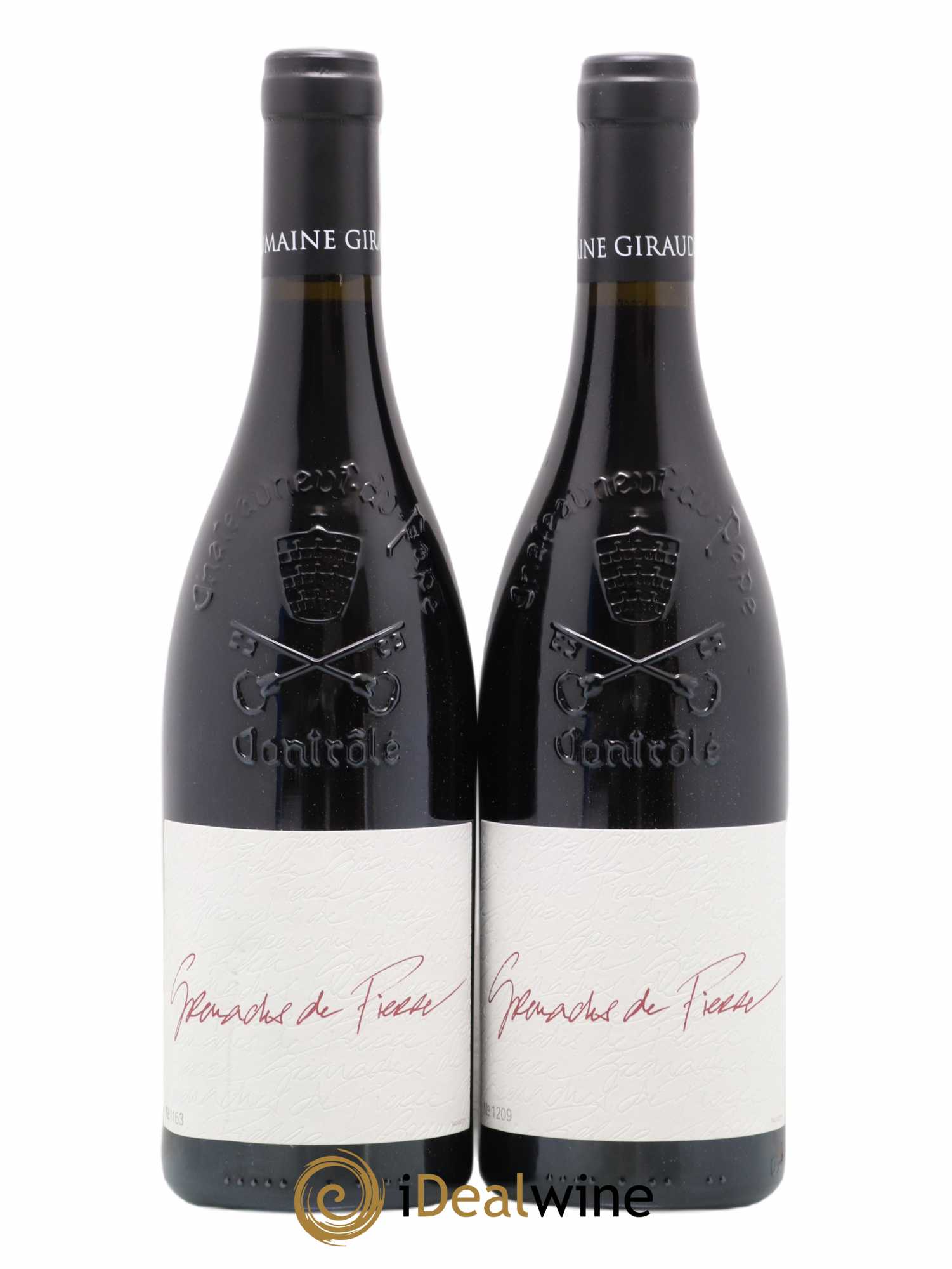 Châteauneuf-du-Pape Les Grenaches De Pierre Giraud (Domaine) 2019 - Lot de 2 bouteilles - 0