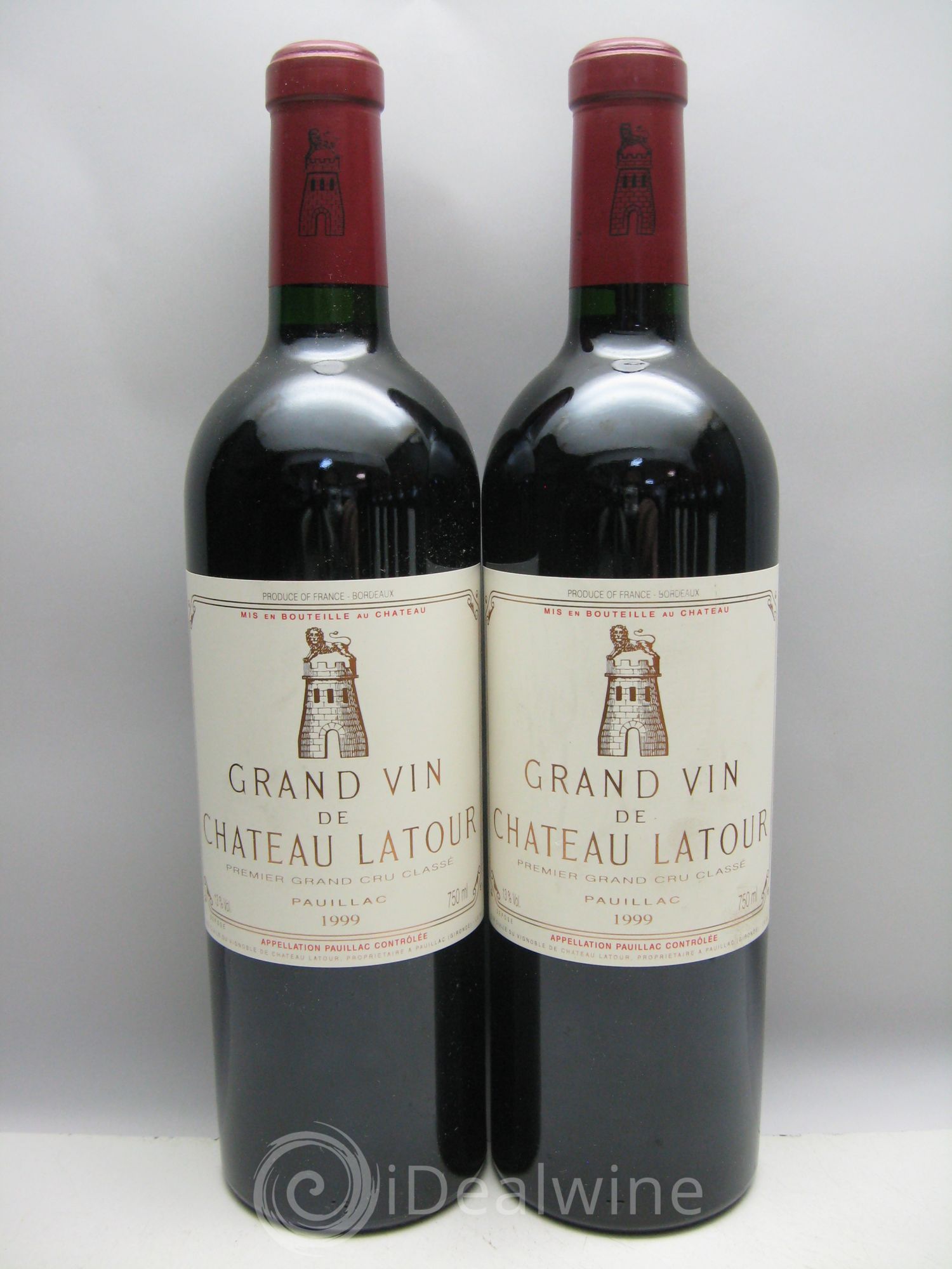 Château Latour 1er Grand Cru Classé 1999 - Lot de 12 bouteilles - 0