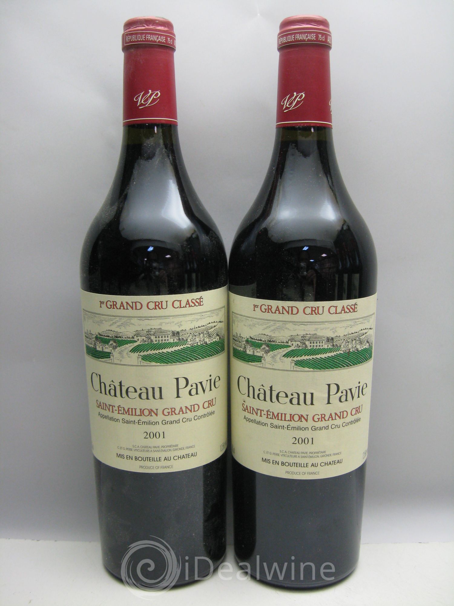 Château Pavie 1er Grand Cru Classé A 2001 - Lot de 12 bouteilles - 2