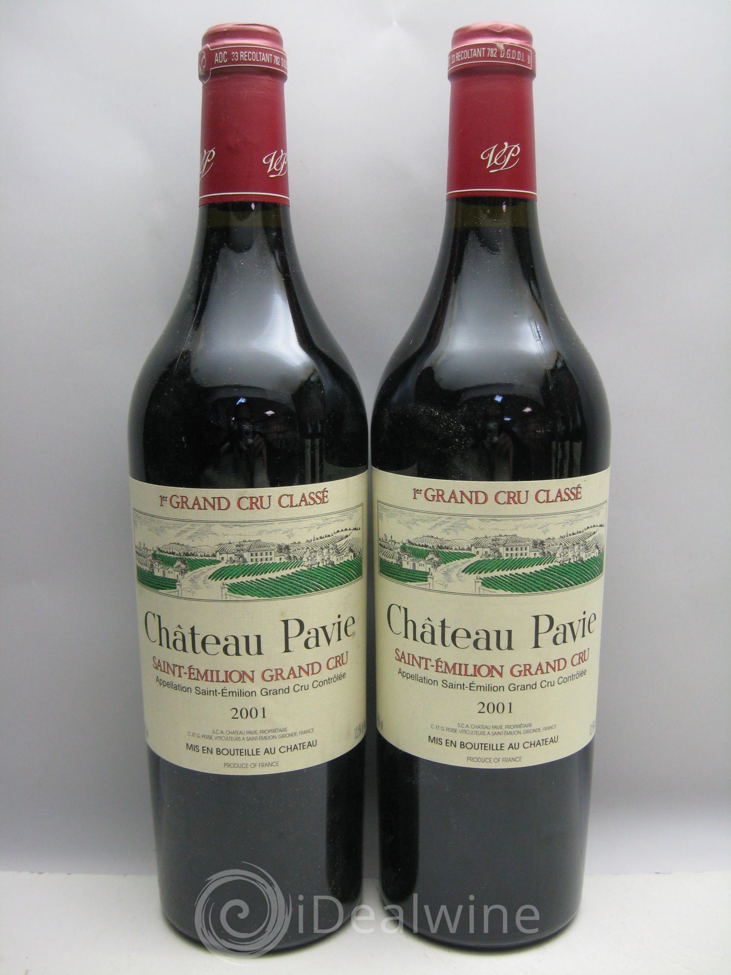 Château Pavie 1er Grand Cru Classé A 2001 - Lot de 12 bouteilles - 3
