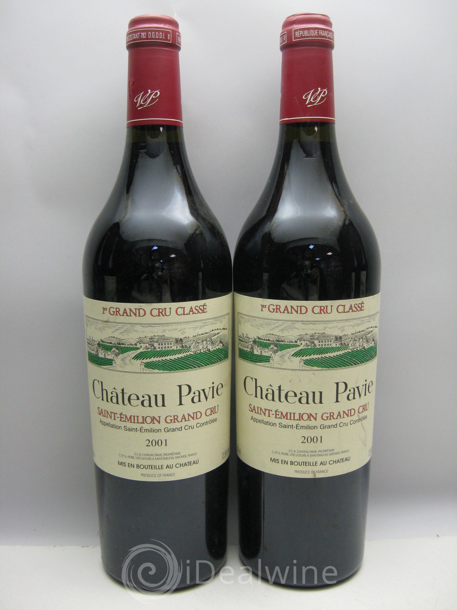 Château Pavie 1er Grand Cru Classé A 2001 - Lot de 12 bouteilles - 4