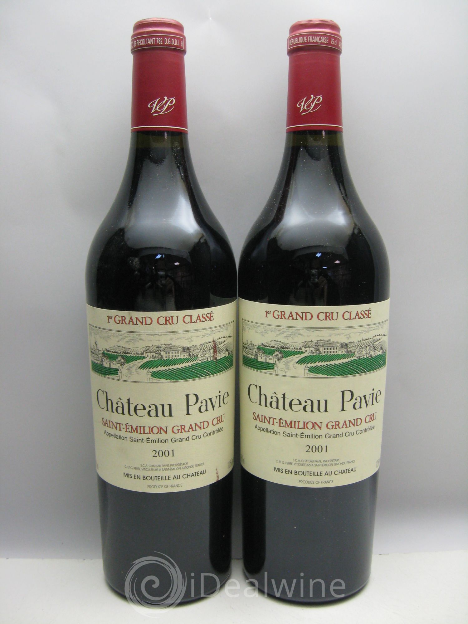 Château Pavie 1er Grand Cru Classé A 2001 - Lot de 12 bouteilles - 5