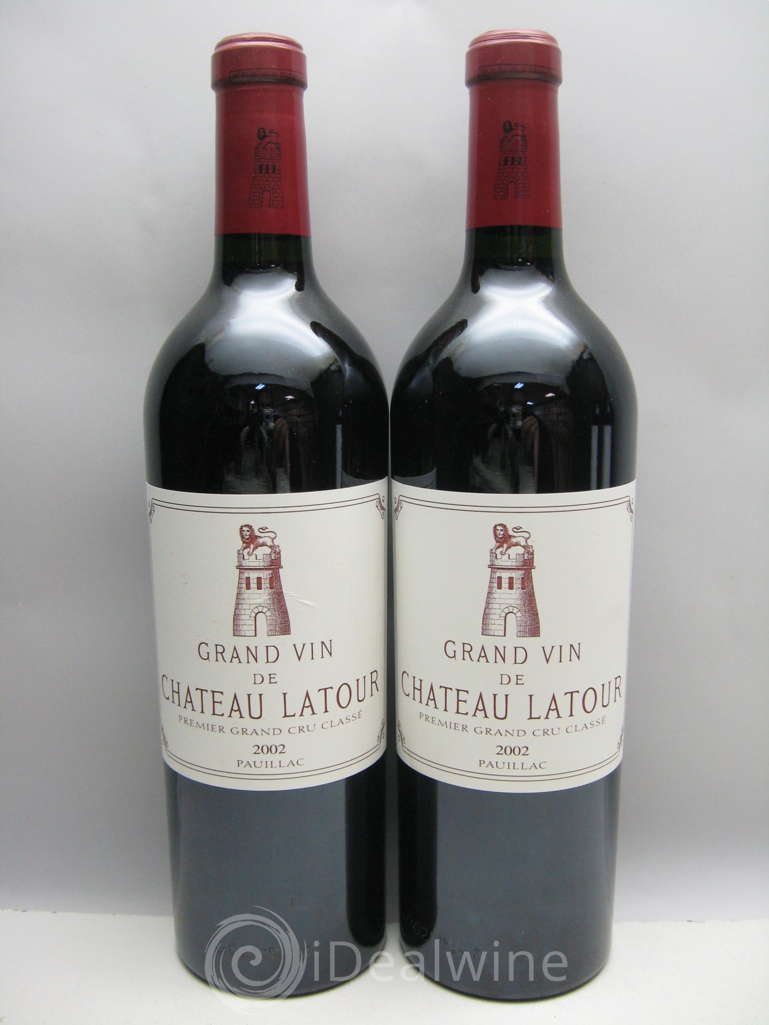 Château Latour 1er Grand Cru Classé 2002 - Lot de 6 bouteilles - 1