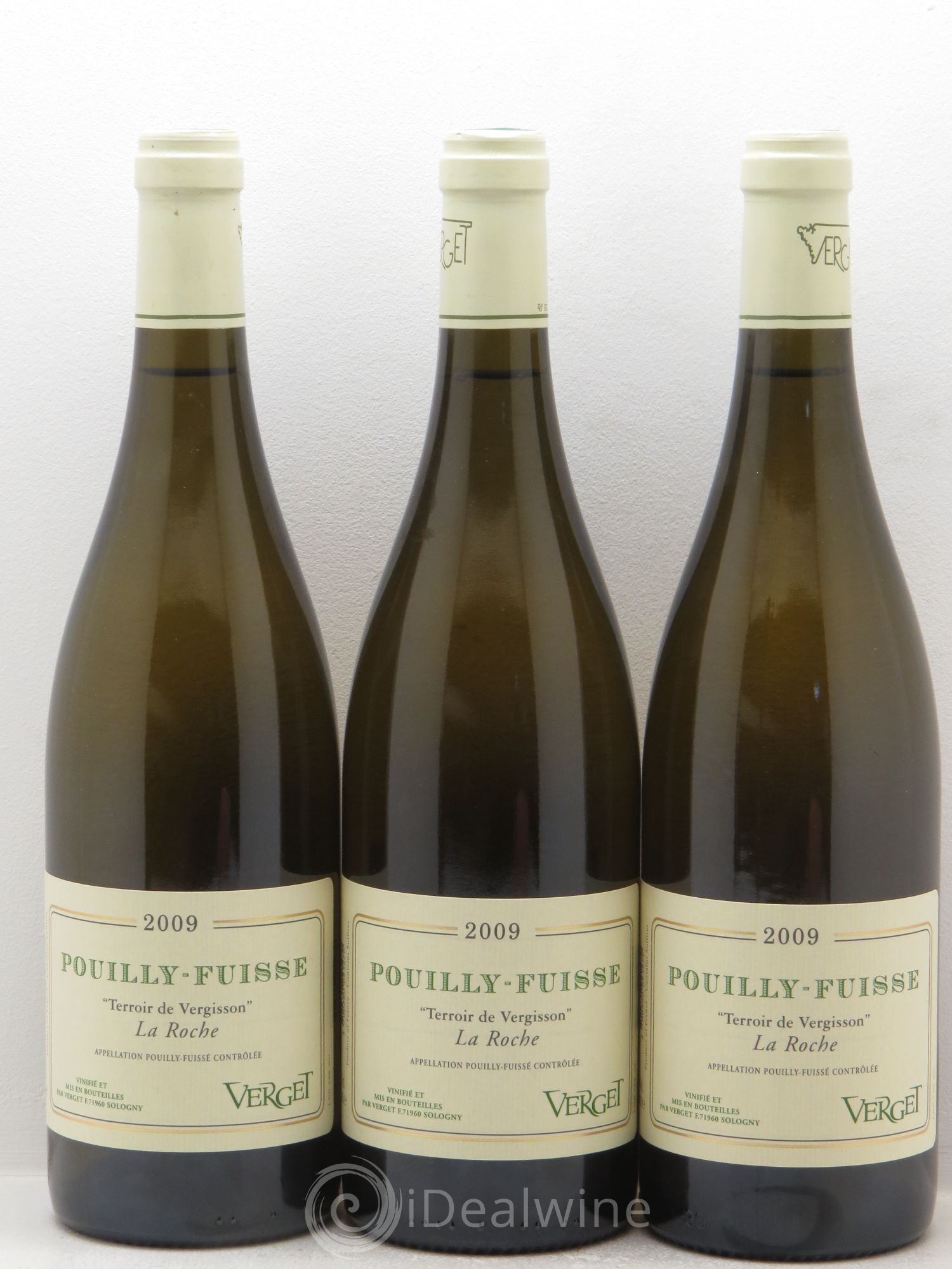 Pouilly-Fuissé la Roche 2009 - Lot de 3 bouteilles - 0
