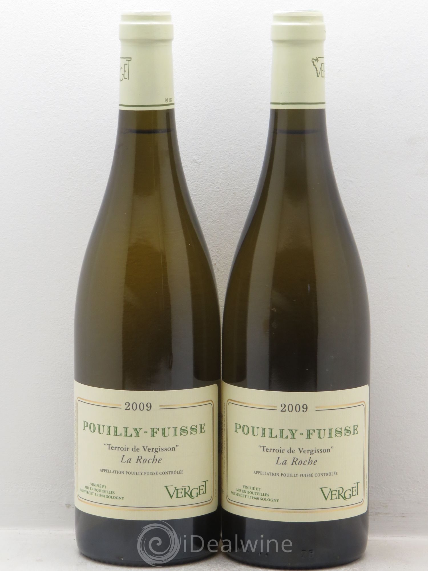 Pouilly-Fuissé la Roche 2009 - Lot de 2 bouteilles - 0