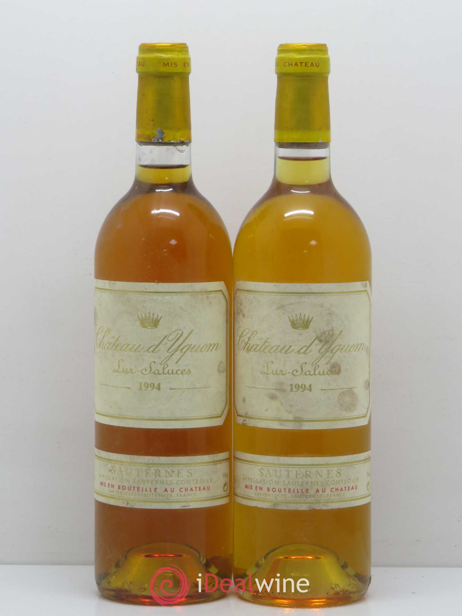 Château d' Yquem 1er Cru Classé Supérieur (senza prezzo di riserva) 1994 - Lotto di 2 bottiglie - 0