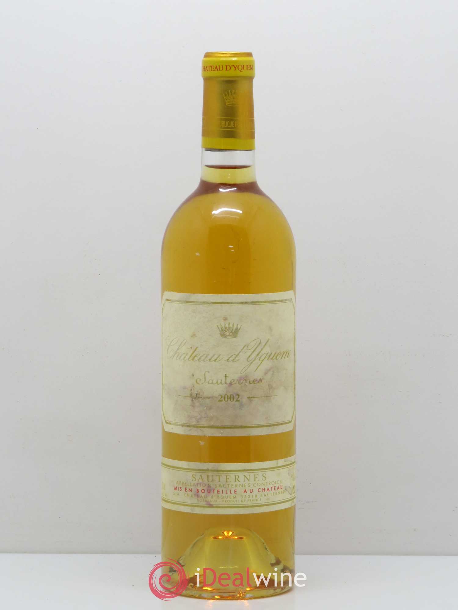Château d' Yquem 1er Cru Classé Supérieur 2002 - Lotto di 1 bottiglia - 0