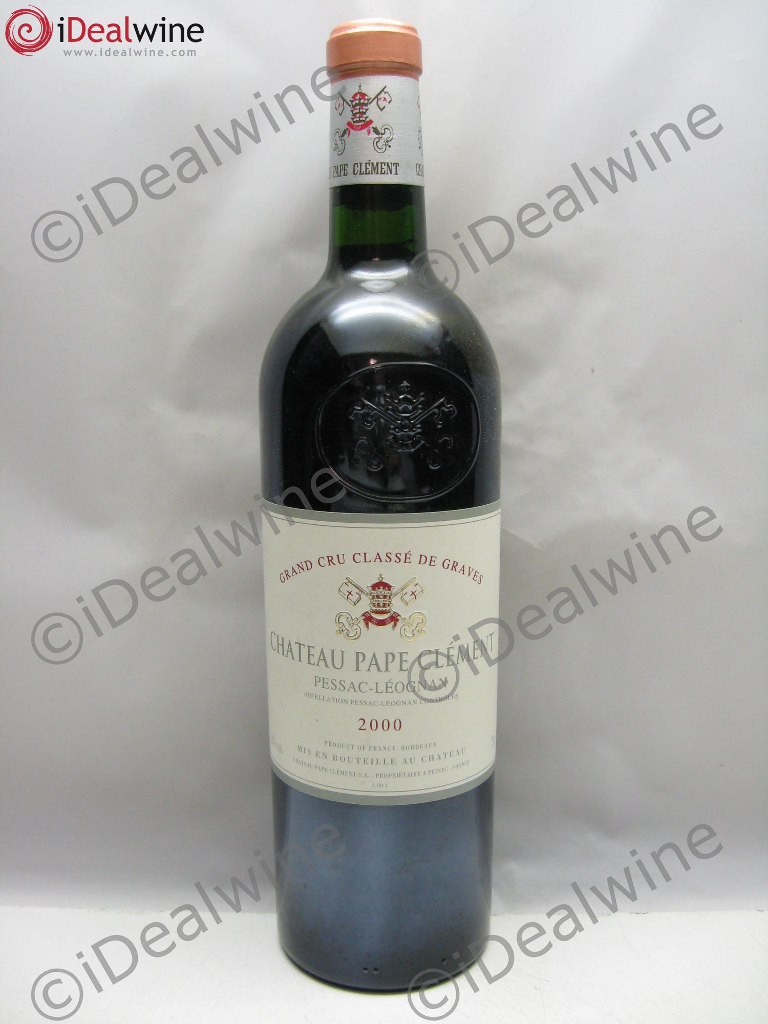 Château Pape Clément Cru Classé de Graves 2000 - Lot de 1 bouteille - 0