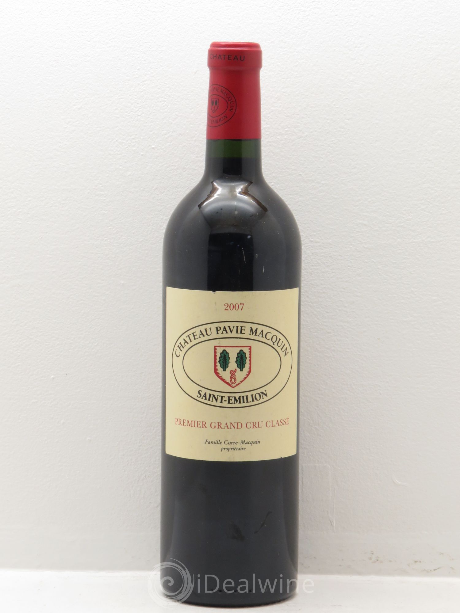 Château Pavie Macquin 1er Grand Cru Classé B 2007 - Lot de 6 bouteilles - 0
