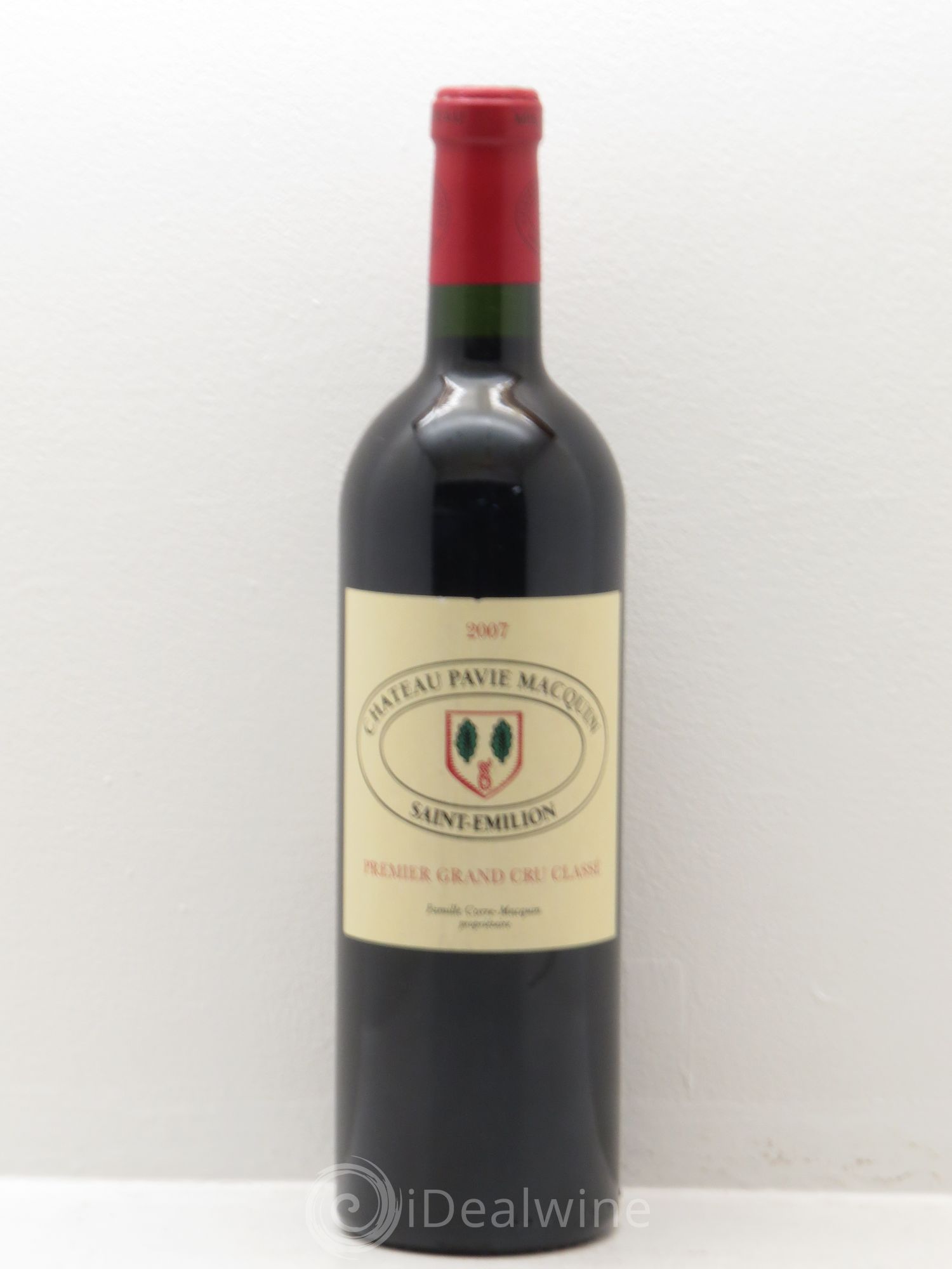 Château Pavie Macquin 1er Grand Cru Classé B 2007 - Lot de 6 bouteilles - 0