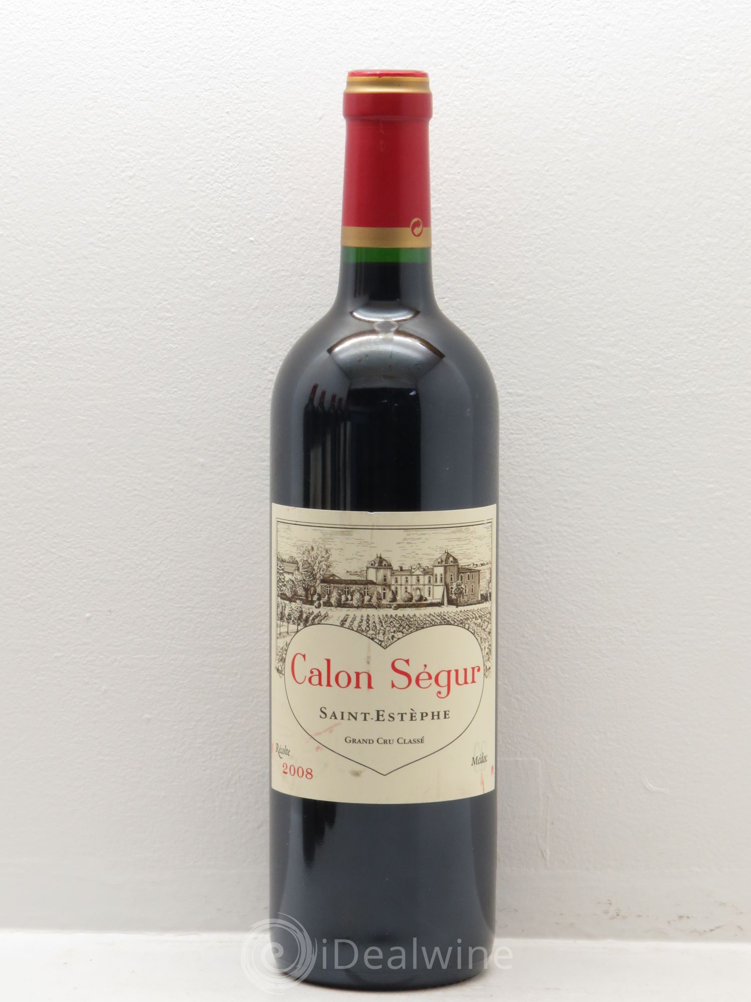 Château Calon Ségur 3ème Grand Cru Classé 2008 - Lot de 6 bouteilles - 0