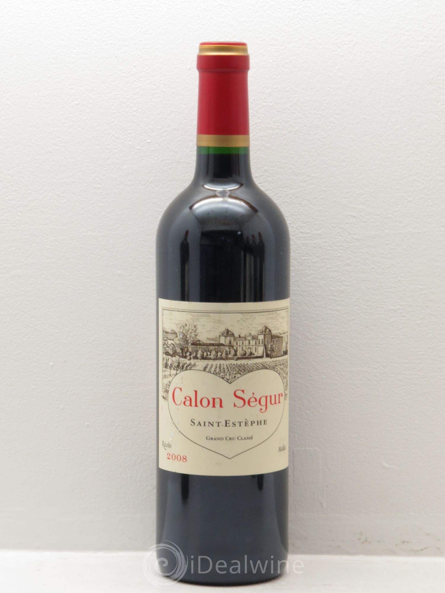 Château Calon Ségur 3ème Grand Cru Classé 2008 - Lot de 6 bouteilles - 0