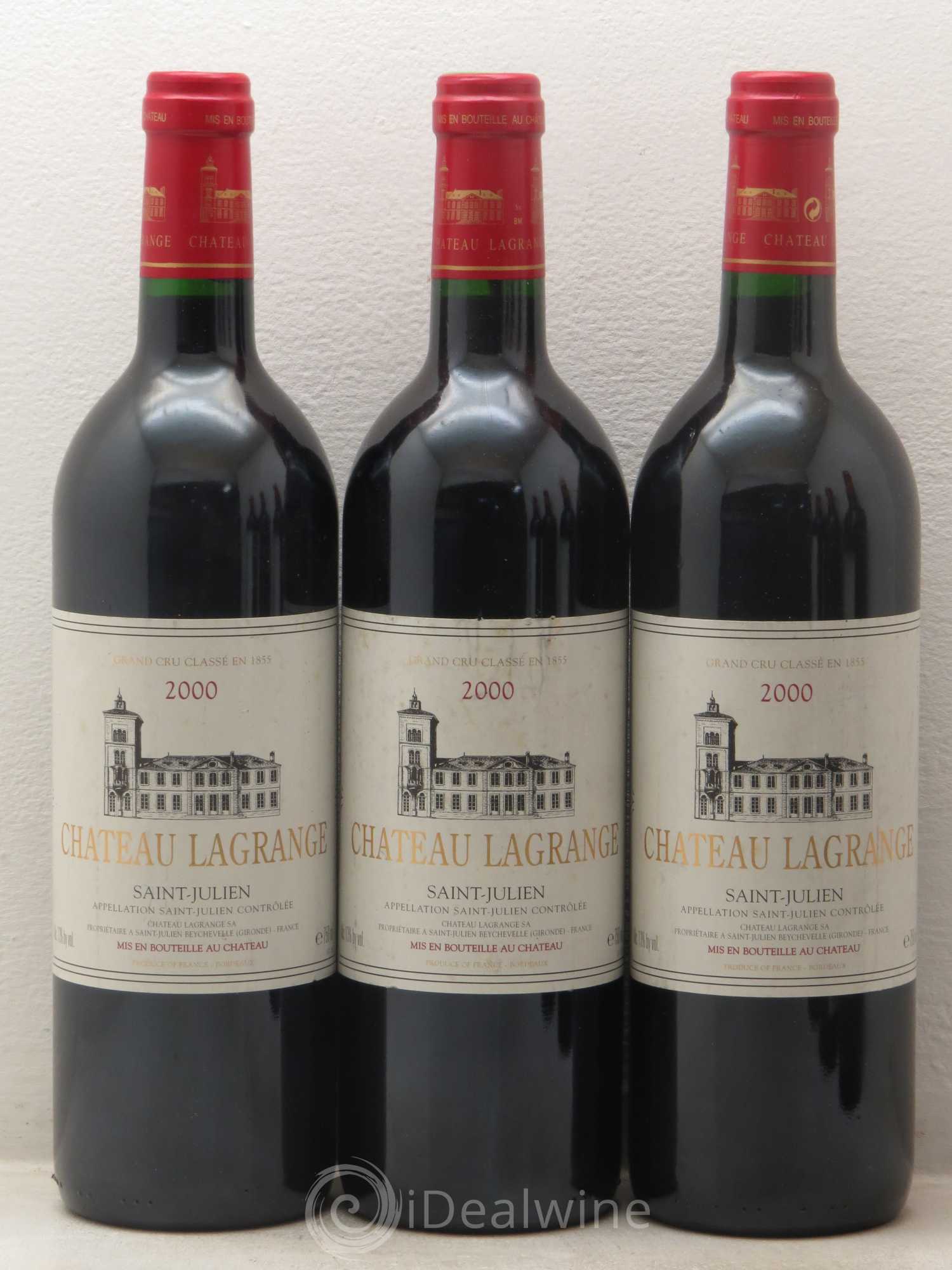 Château Lagrange 3ème Grand Cru Classé 2000 - Lot de 12 bouteilles - 1