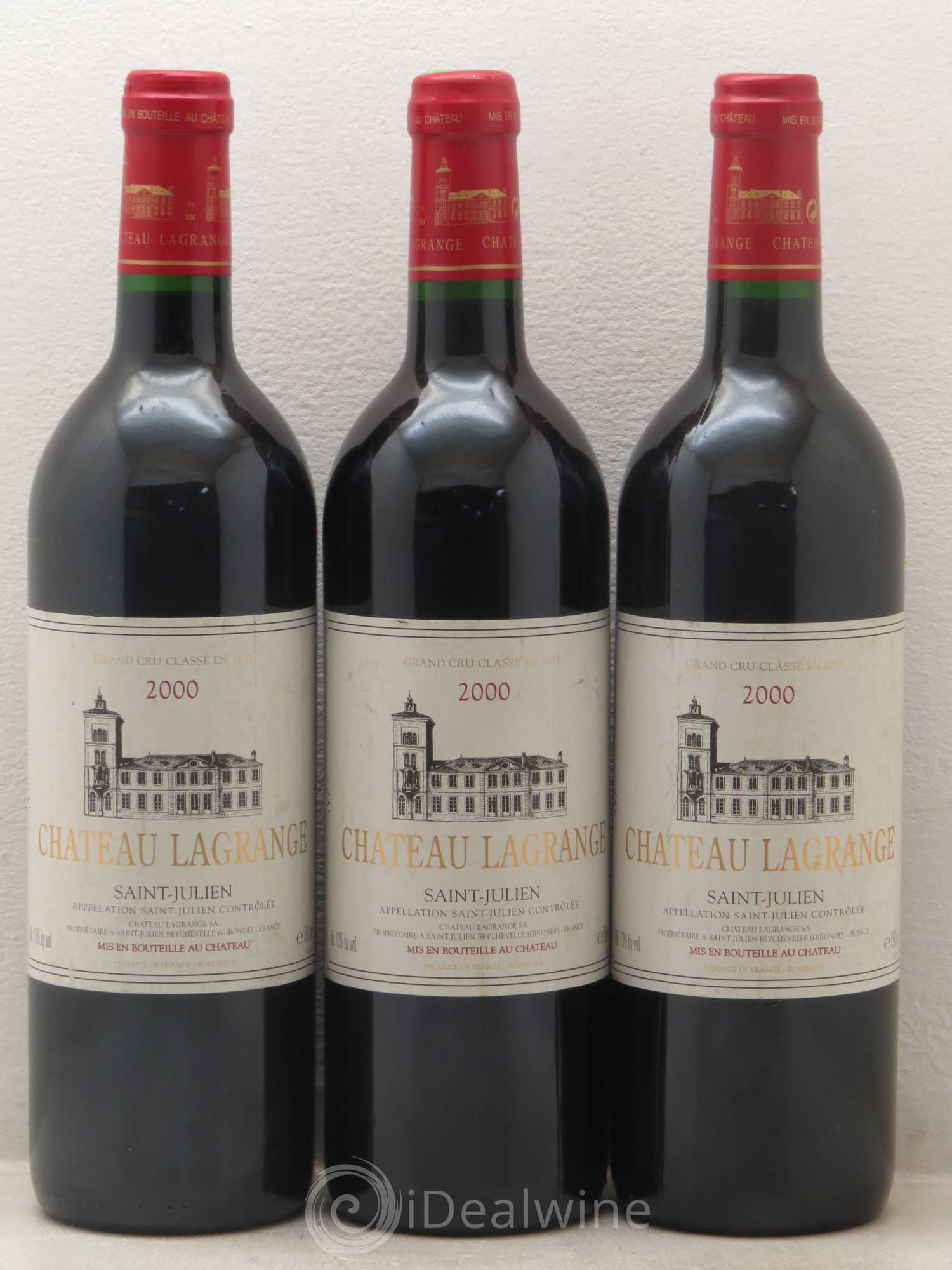 Château Lagrange 3ème Grand Cru Classé 2000 - Lot de 12 bouteilles - 2