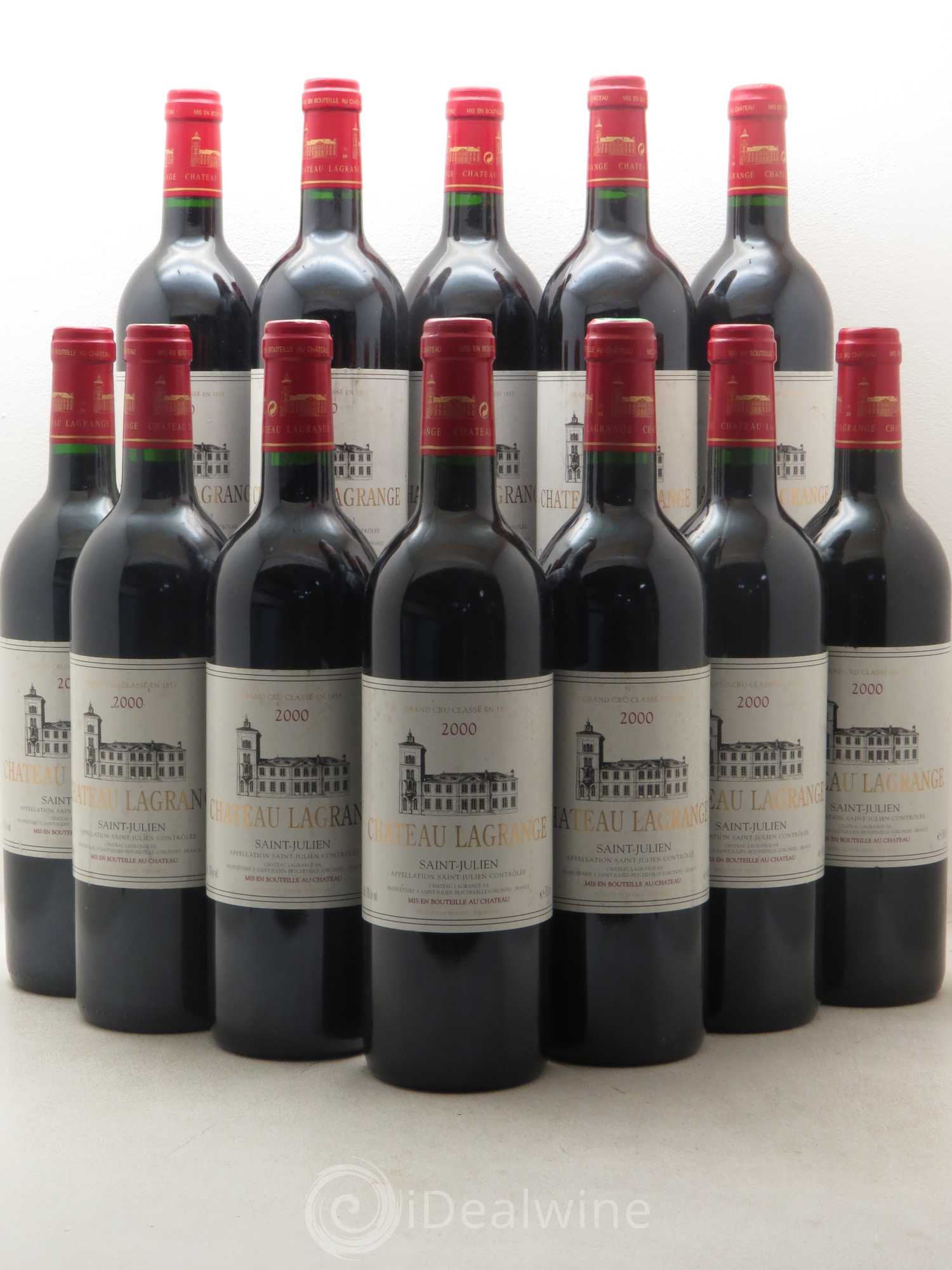 Château Lagrange 3ème Grand Cru Classé 2000 - Lot de 12 bouteilles - 0