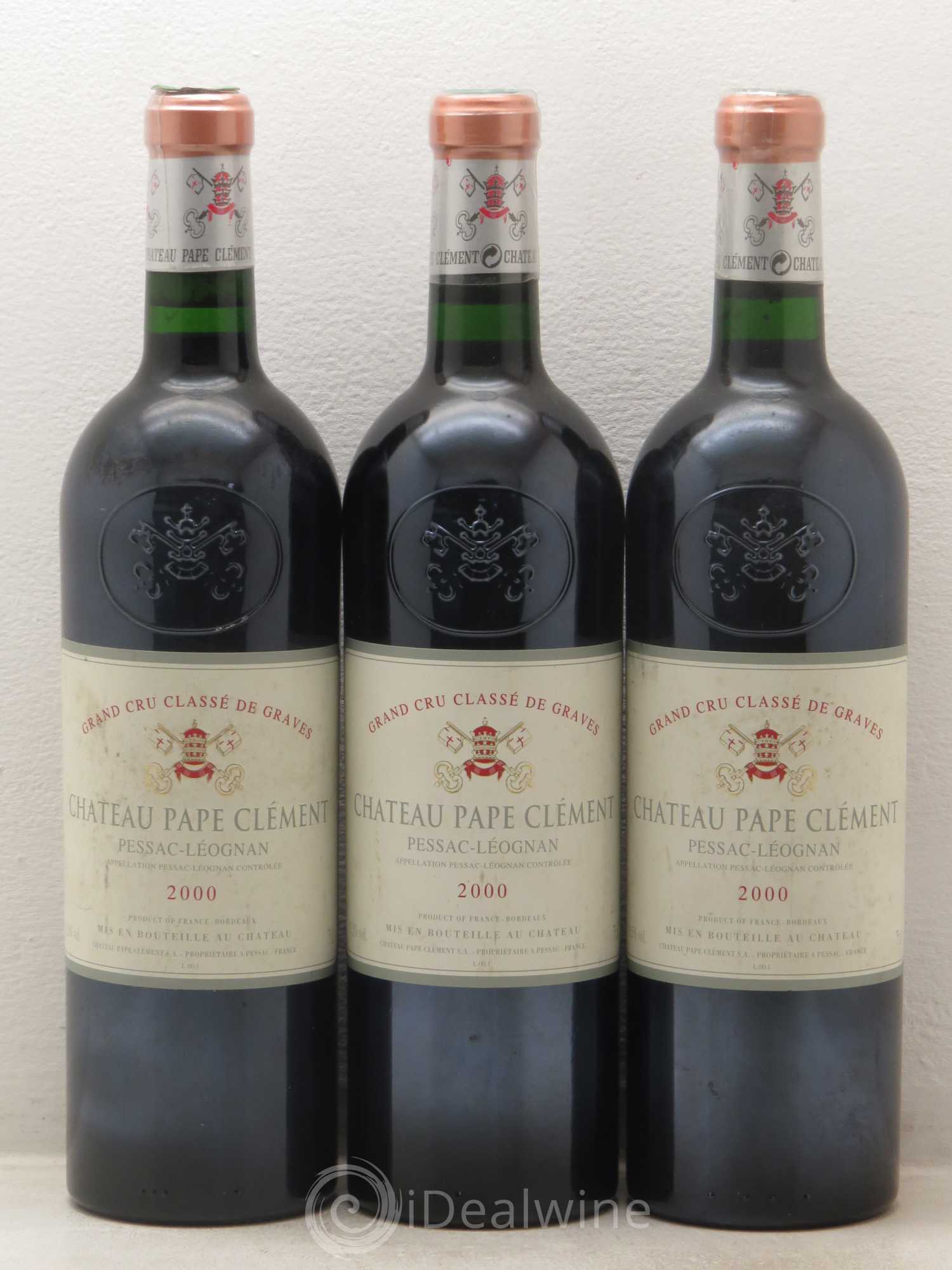 Château Pape Clément Cru Classé de Graves 2000 - Lot de 12 bouteilles - 4