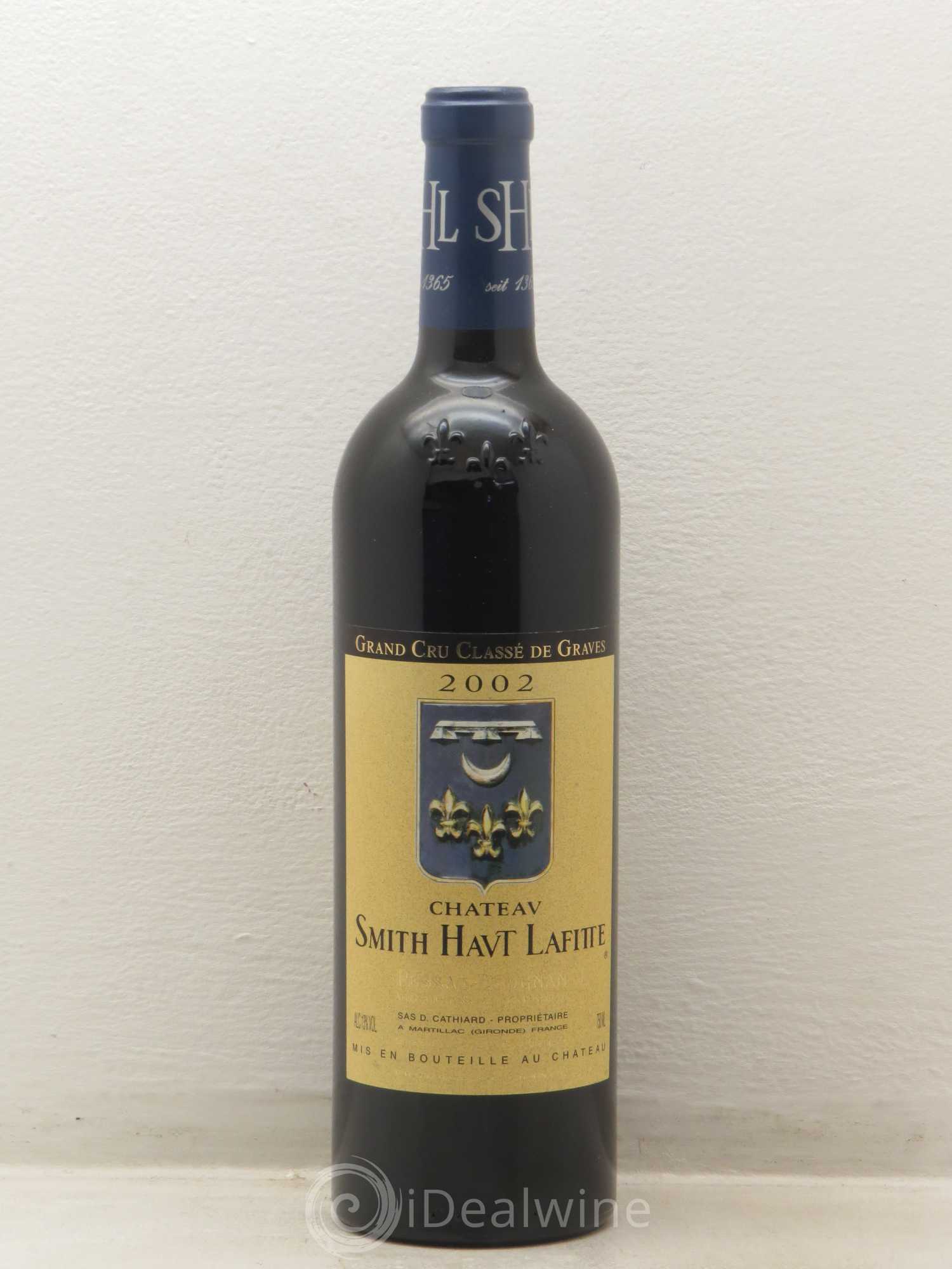 Château Smith Haut Lafitte Cru Classé de Graves 2002 - Lot de 1 bouteille - 0