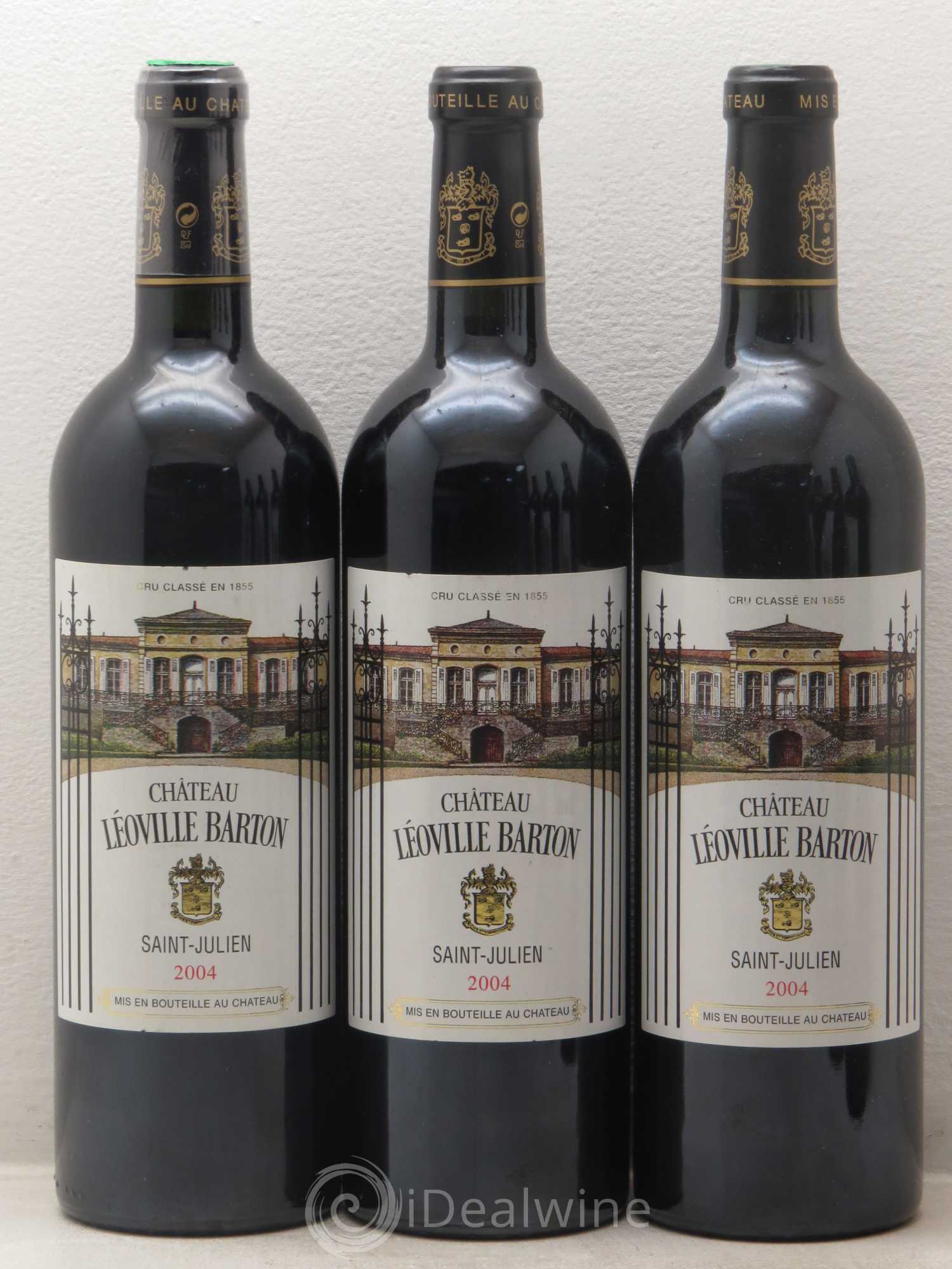 Château Léoville Barton 2ème Grand Cru Classé 2004 - Lot de 12 bouteilles - 1