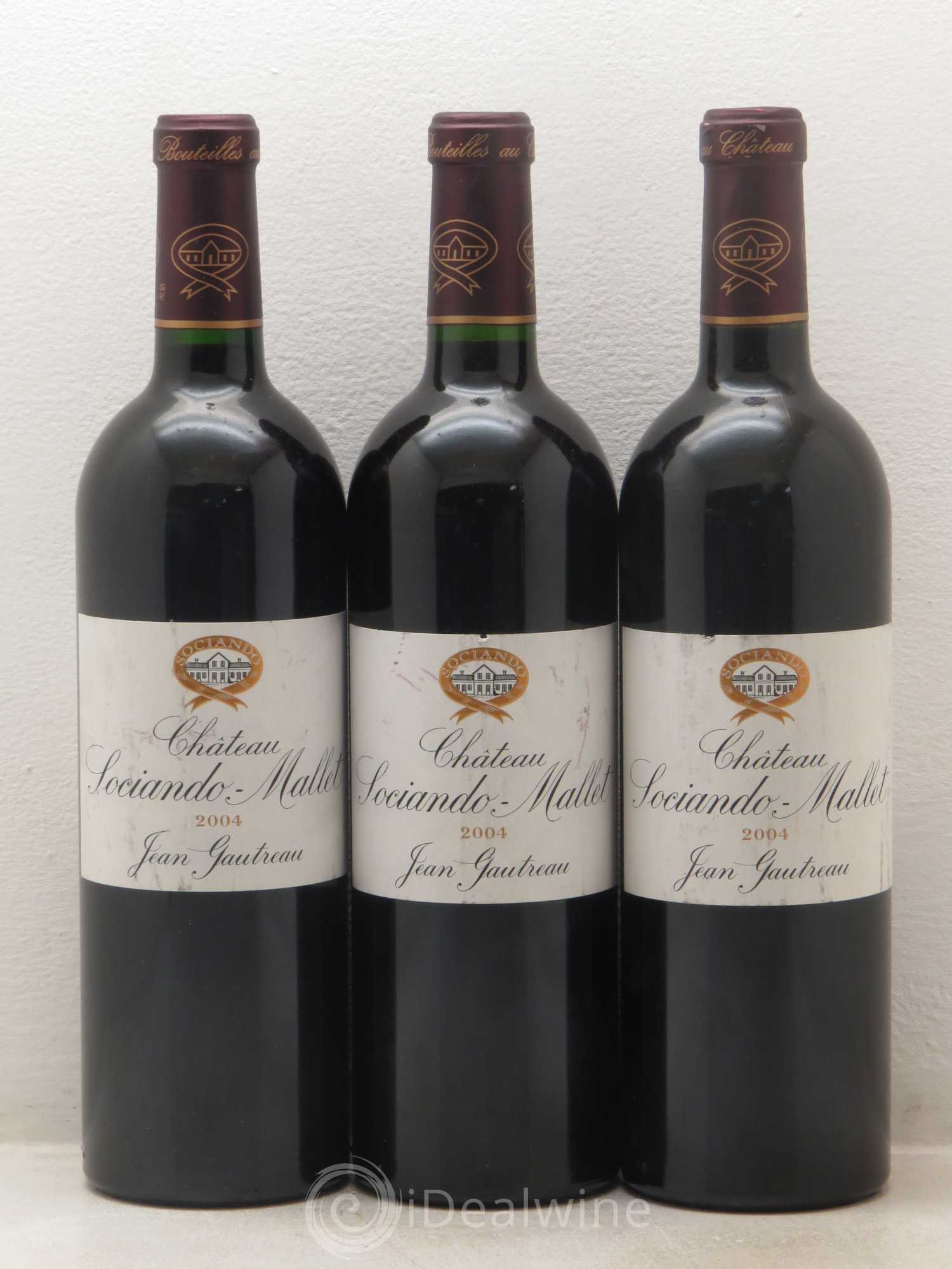 Château Sociando Mallet 2004 - Lot de 12 bouteilles - 4