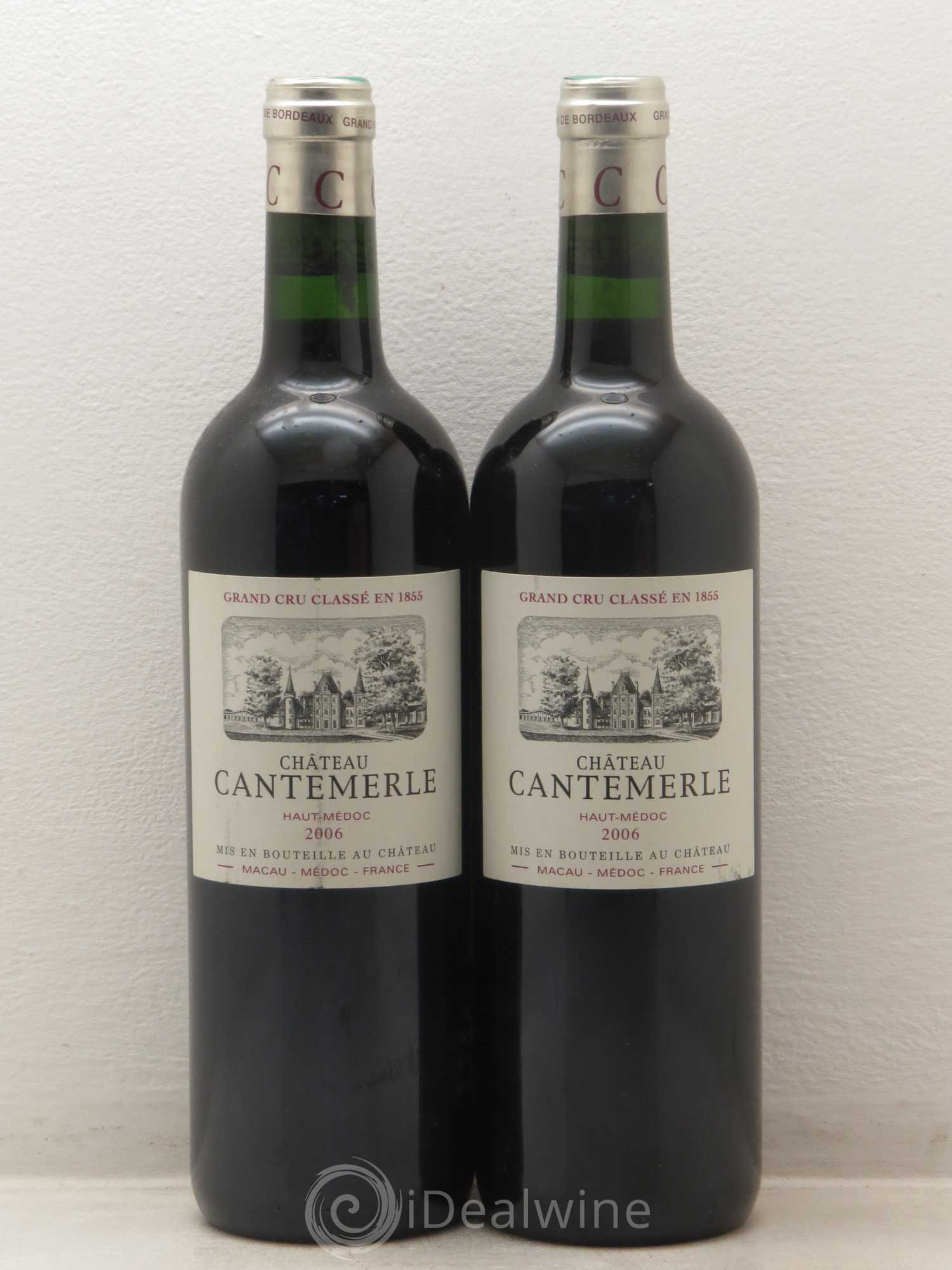 Château Cantemerle 5ème Grand Cru Classé 2006 - Lot de 5 bouteilles - 2