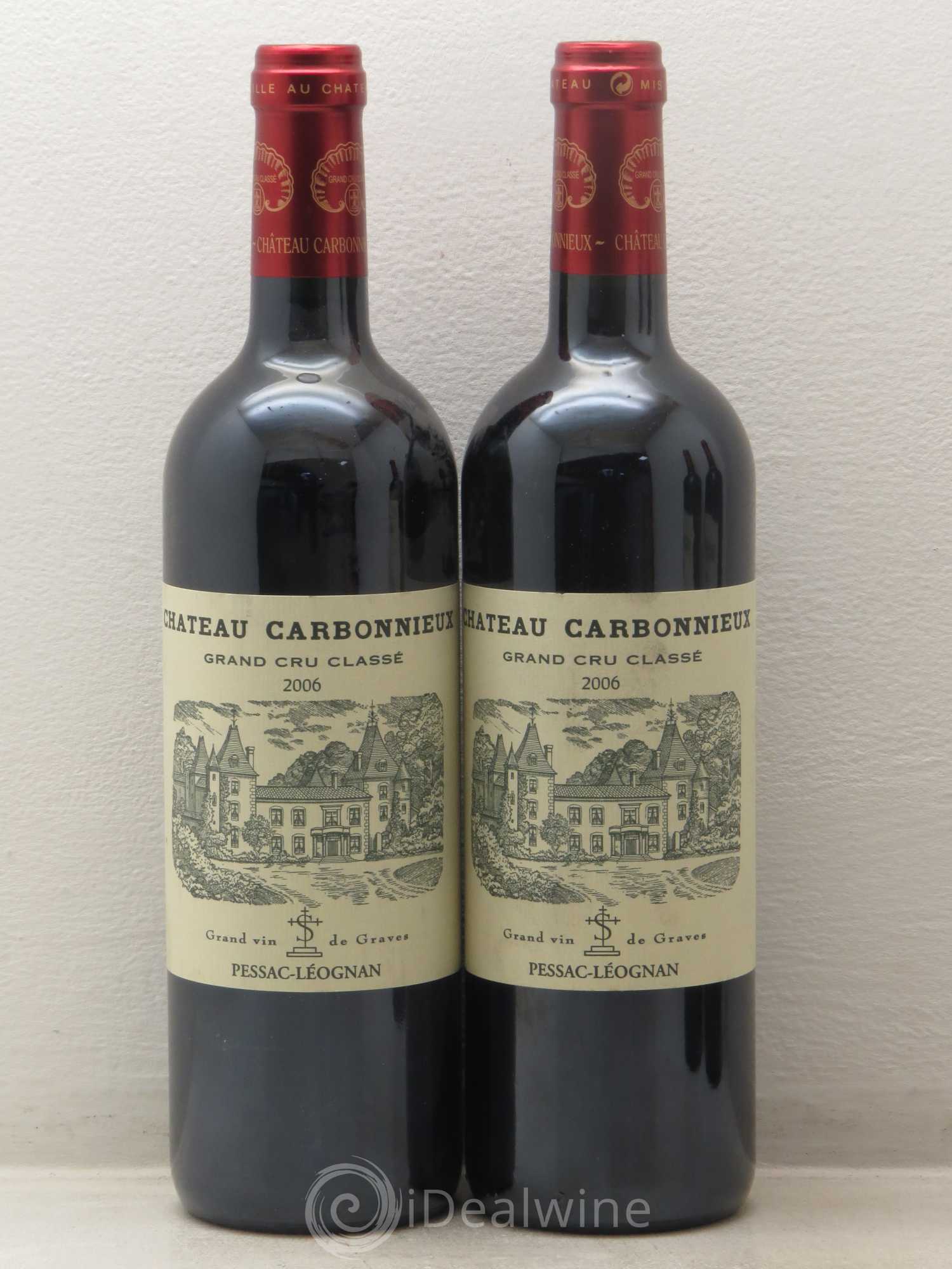 Château Carbonnieux Cru Classé de Graves 2006 - Lot de 4 bouteilles - 1