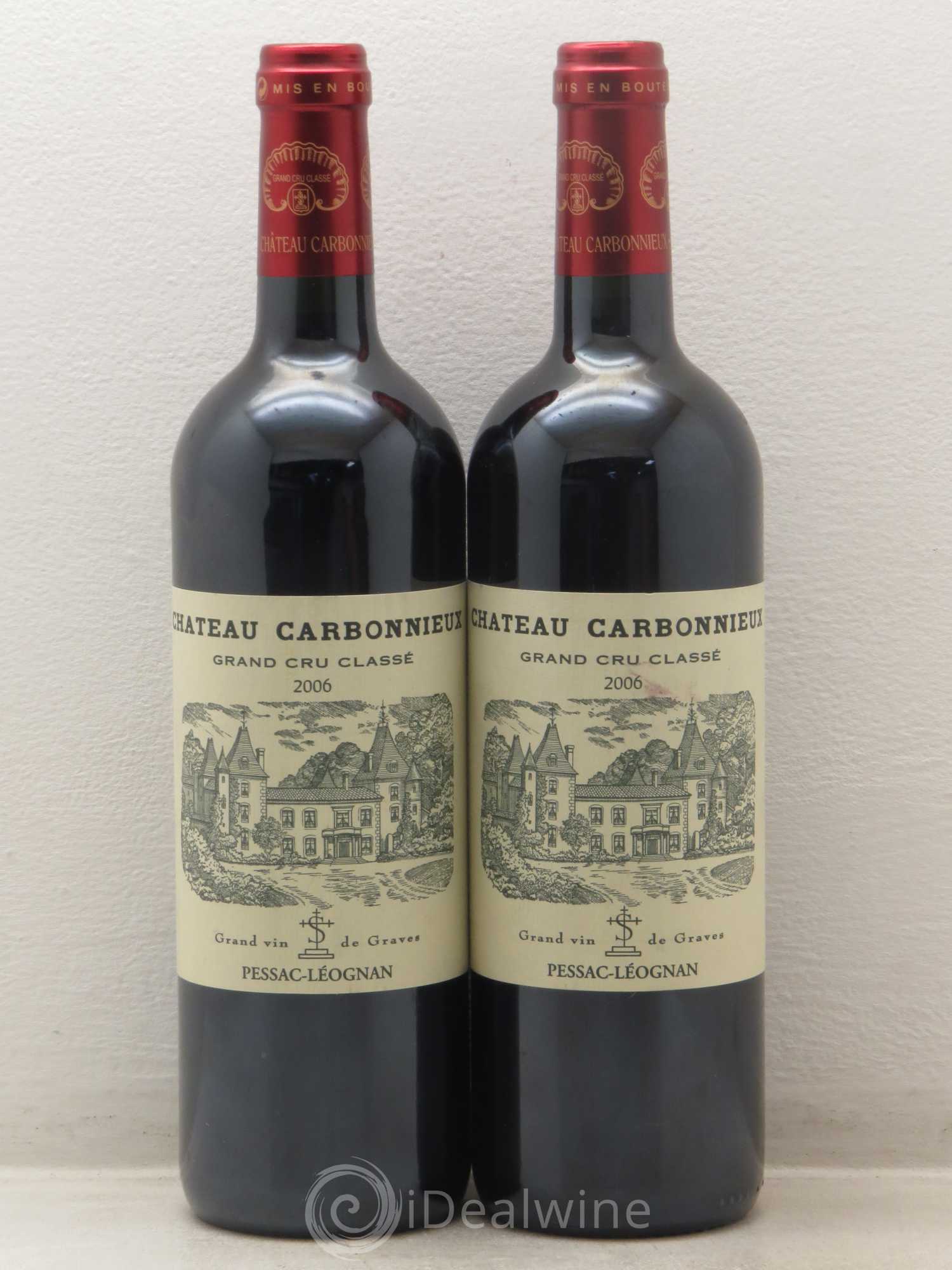 Château Carbonnieux Cru Classé de Graves 2006 - Lot de 4 bouteilles - 2