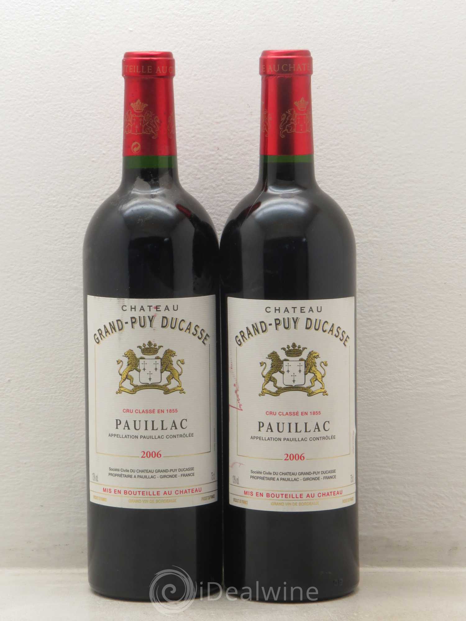 Château Grand Puy Ducasse 5ème Grand Cru Classé 2006 - Lot de 5 bouteilles - 2