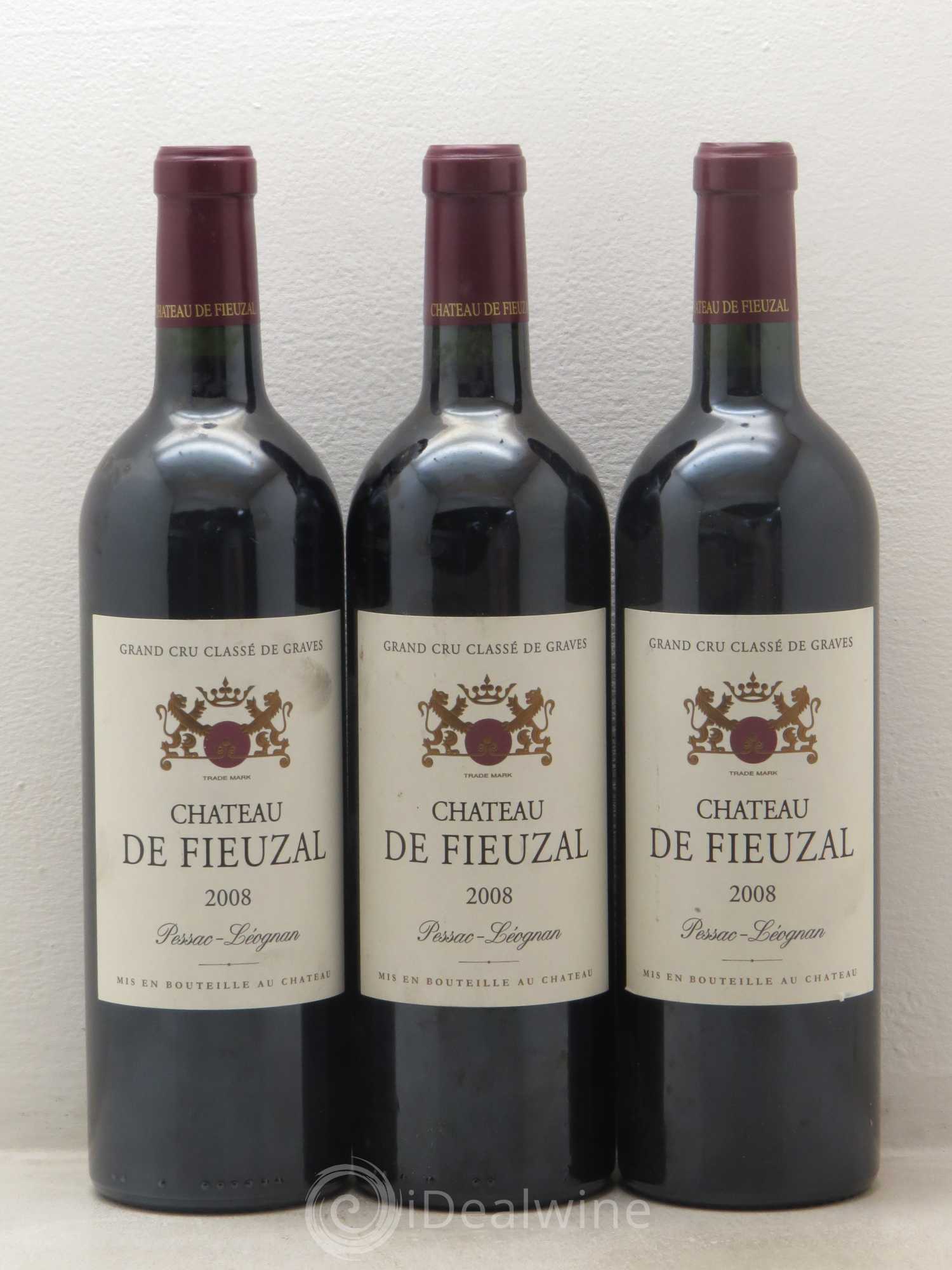 Château de Fieuzal Cru Classé de Graves 2008 - Lot de 12 bouteilles - 4