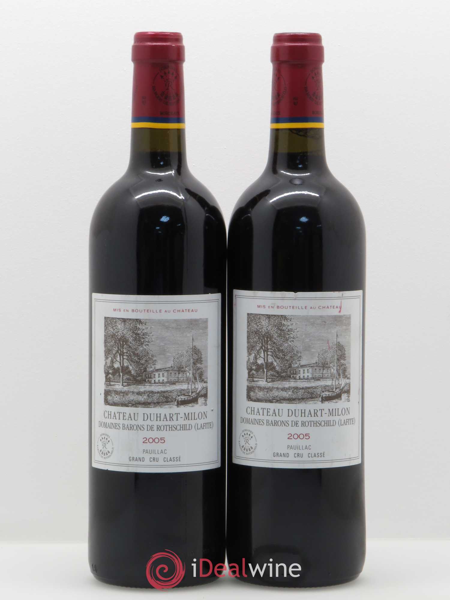 Château Duhart-Milon 4ème Grand Cru Classé 2005 - Lot de 2 bouteilles - 0