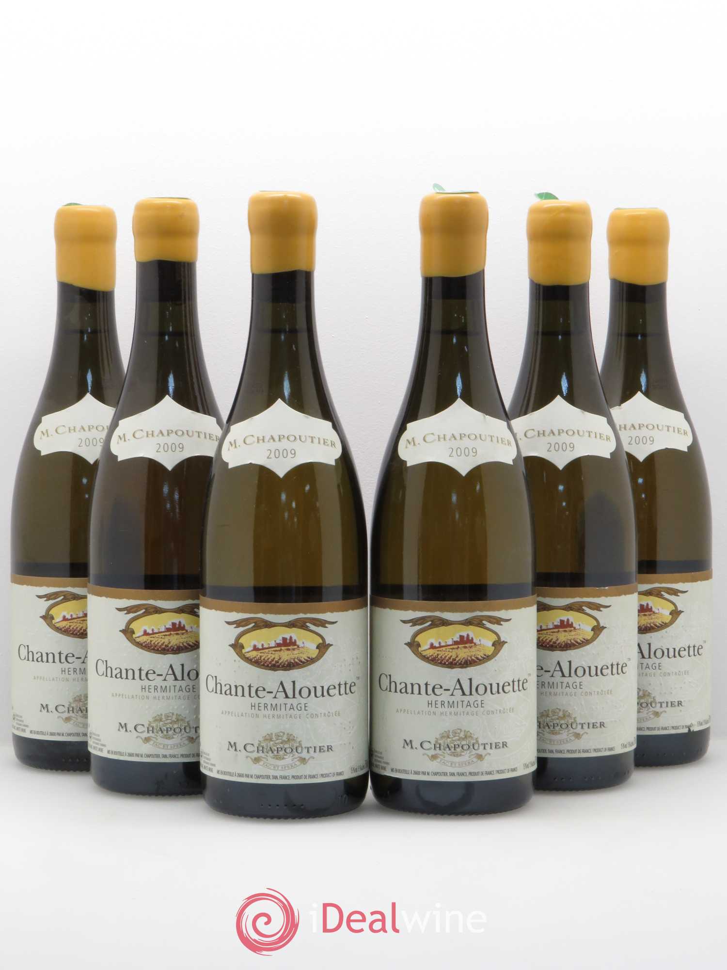 Hermitage Chante Alouette Chapoutier 2009 - Lot de 6 bouteilles - 0