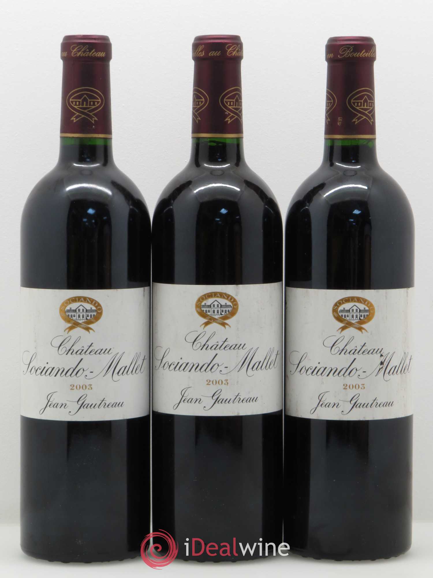 Château Sociando Mallet 2003 - Lot de 12 bouteilles - 4