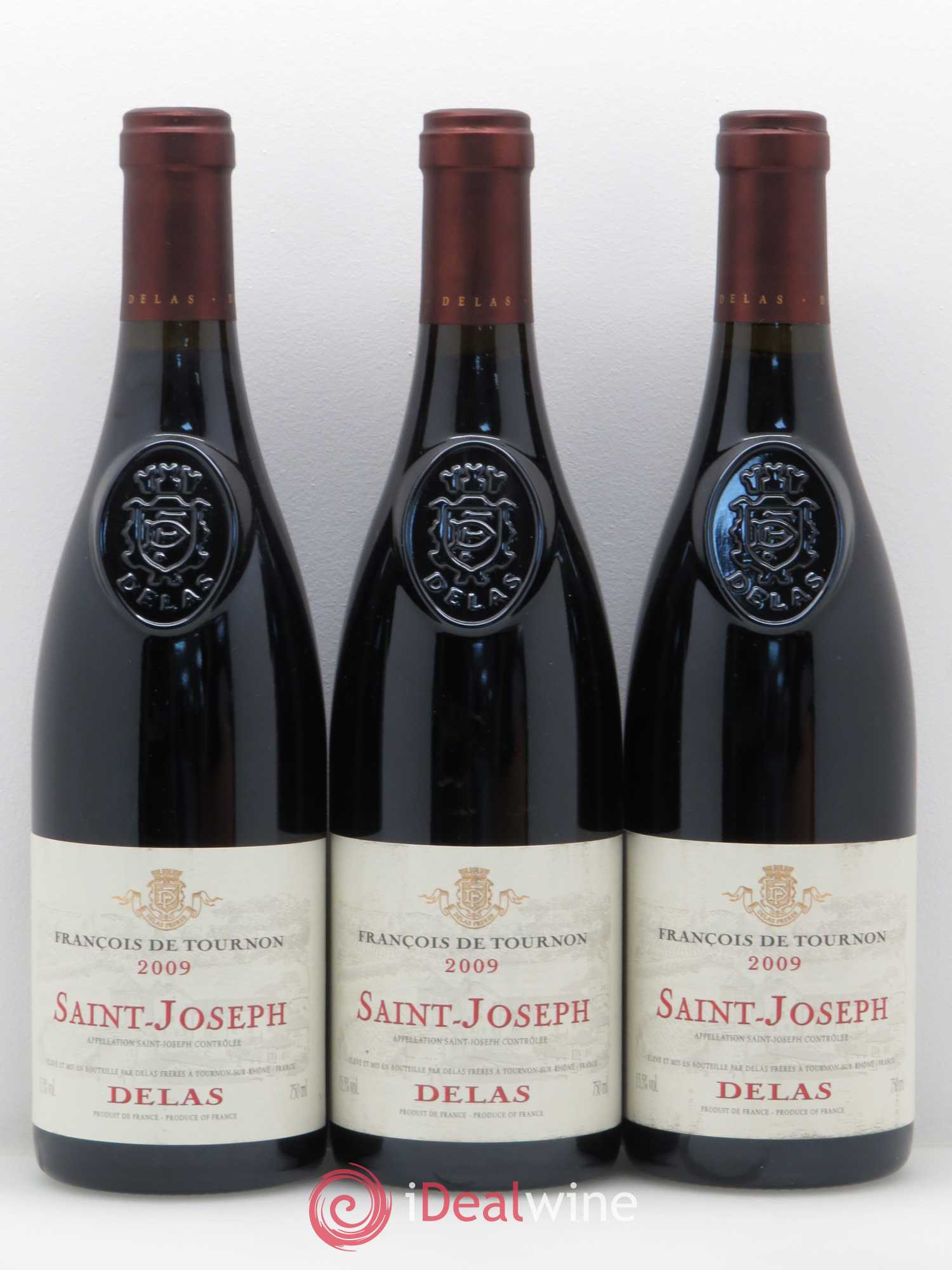 Saint-Joseph Delas Freres François De Tournon 2009 - Posten von 6 Flaschen - 2