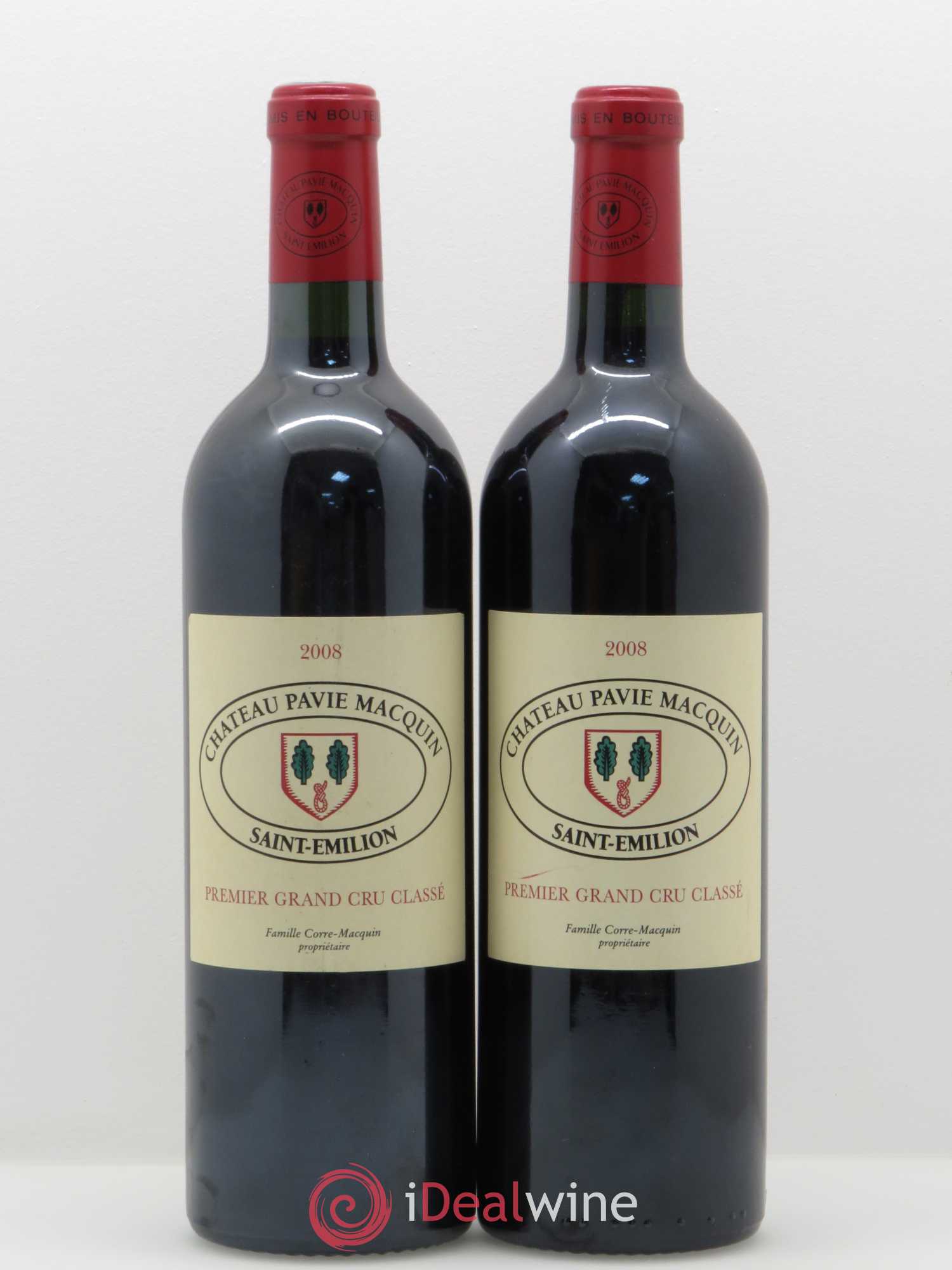 Château Pavie Macquin 1er Grand Cru Classé B 2008 - Lot de 8 bouteilles - 3